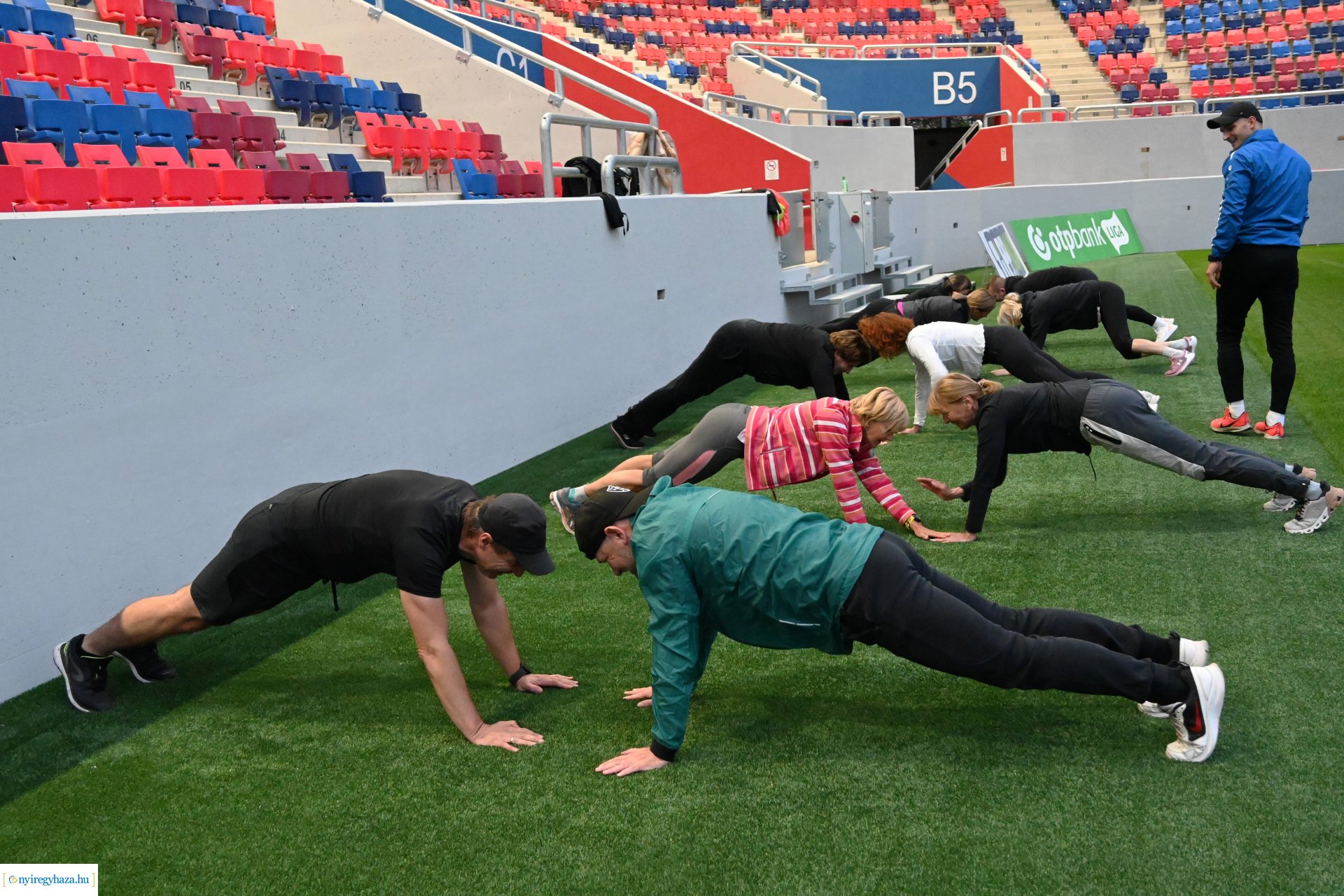 Mozdulj Nyíregyháza! - Lelátó erőnléti edzés