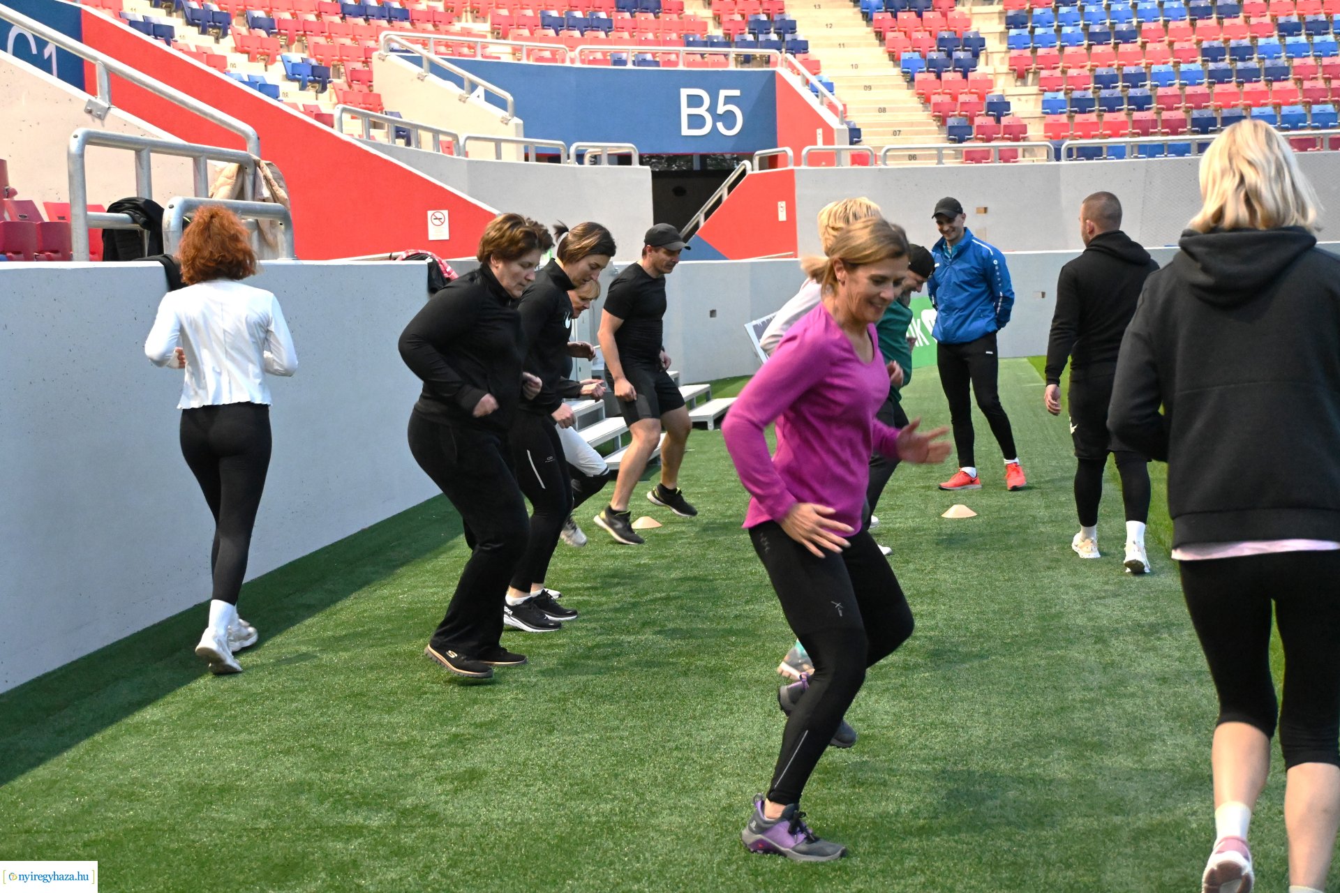 Mozdulj Nyíregyháza! - Lelátó erőnléti edzés