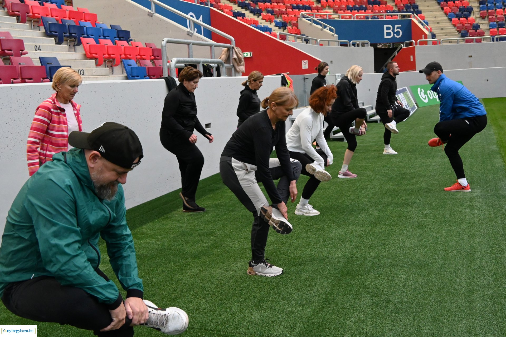 Mozdulj Nyíregyháza! - Lelátó erőnléti edzés