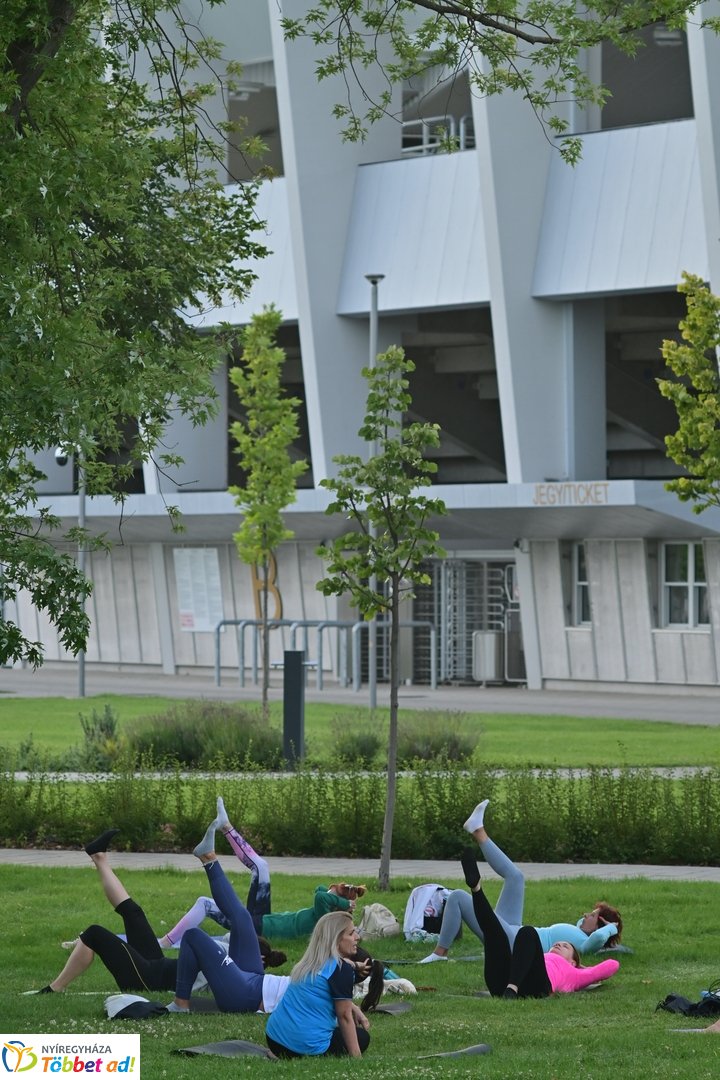 Mozdulj Nyíregyháza - pilates a Városi Stadionban - 2026