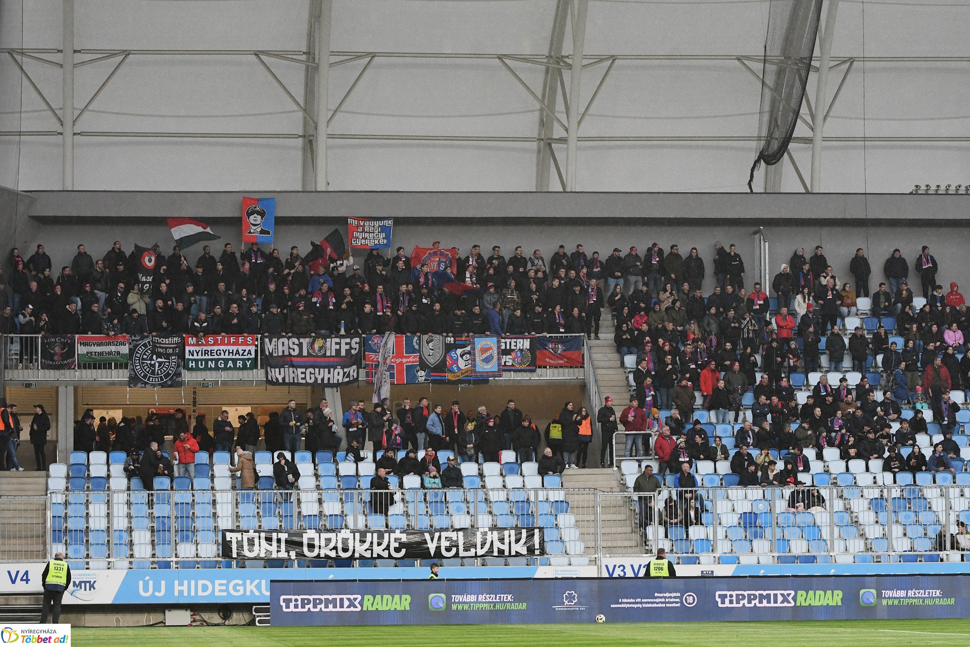 MTK - Nyíregyháza Spartacus labdarúgó mérkőzés 2025. tavasz
