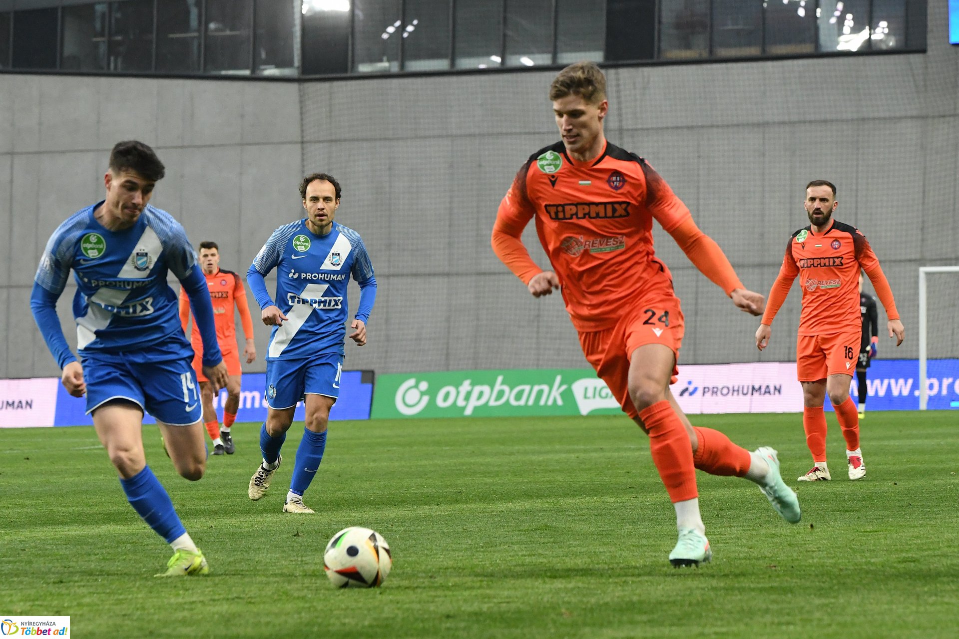 MTK - Nyíregyháza Spartacus labdarúgó mérkőzés 2025. tavasz