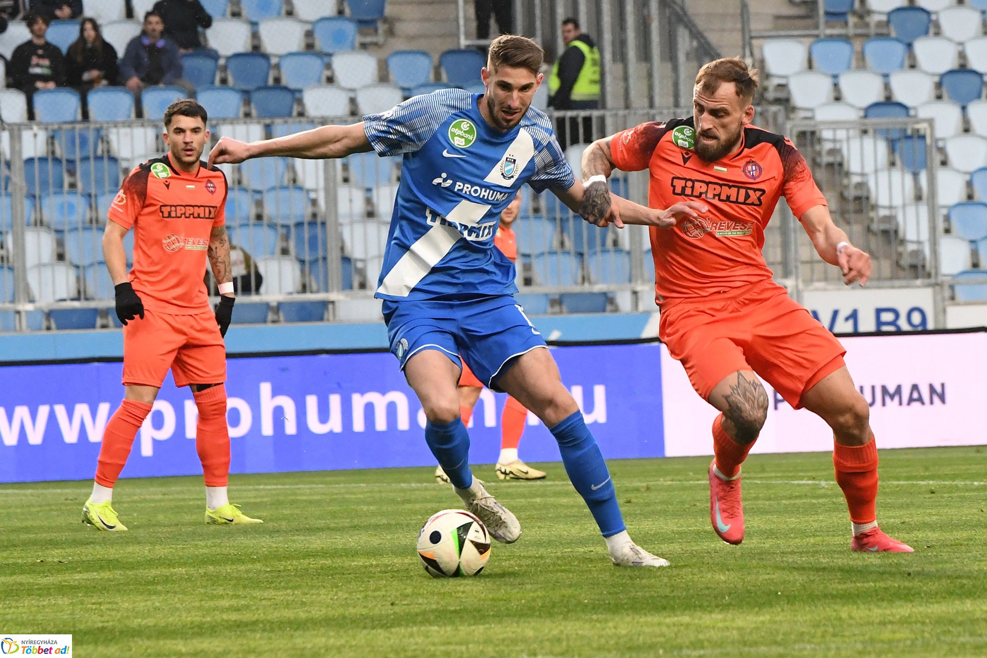 MTK - Nyíregyháza Spartacus labdarúgó mérkőzés 2025. tavasz
