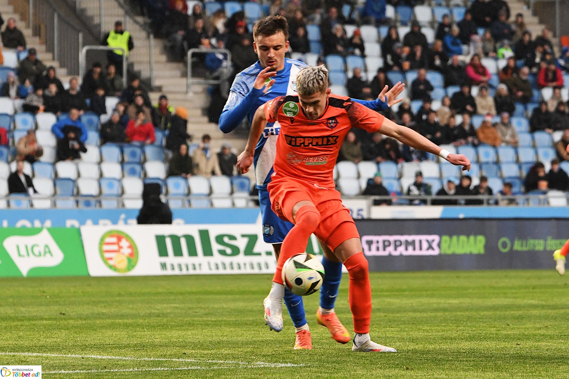 MTK - Nyíregyháza Spartacus labdarúgó mérkőzés 2025. tavasz