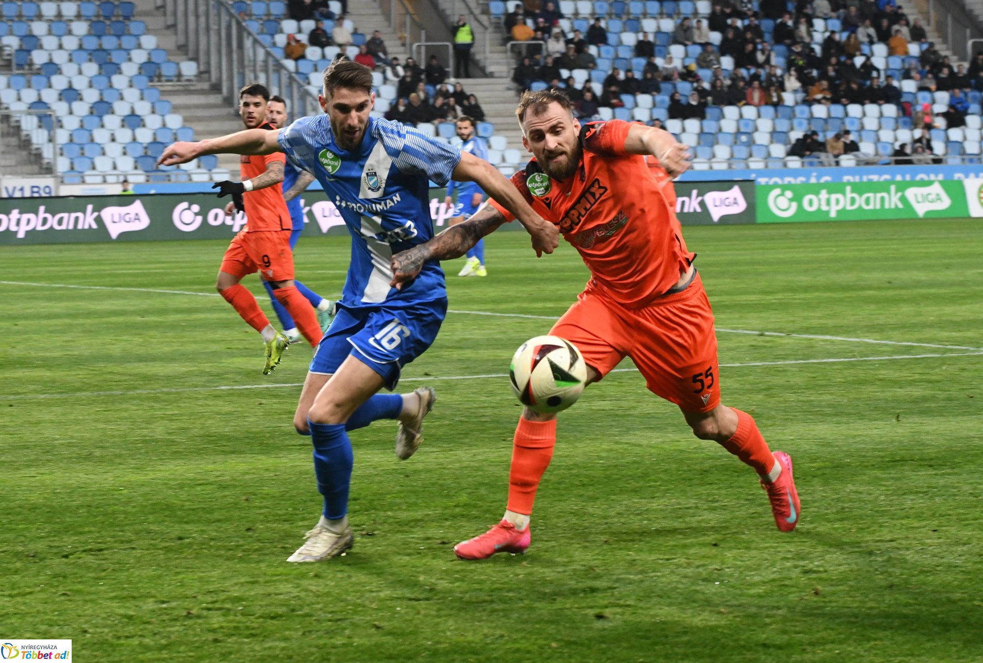 MTK - Nyíregyháza Spartacus labdarúgó mérkőzés 2025. tavasz