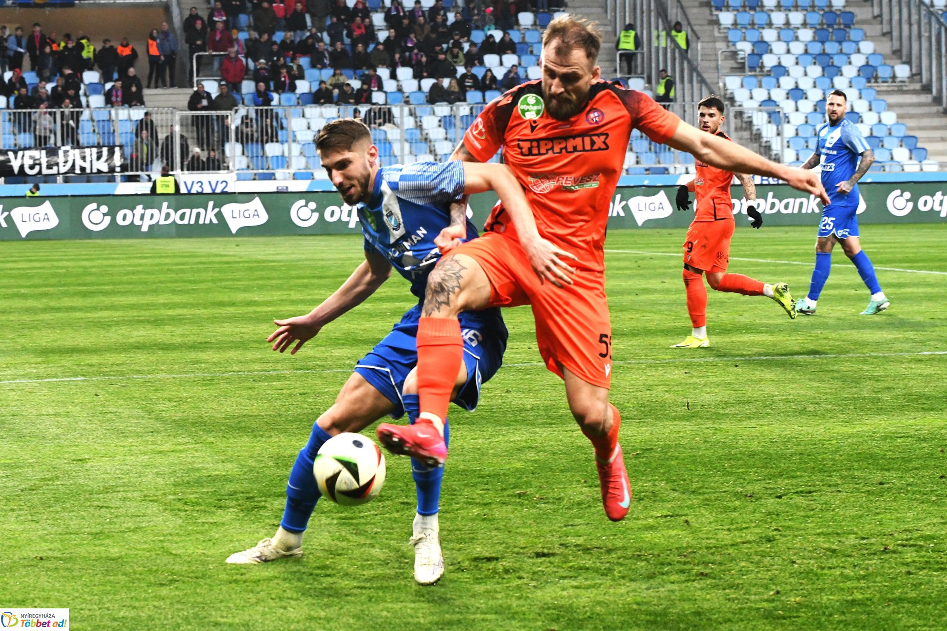 MTK - Nyíregyháza Spartacus labdarúgó mérkőzés 2025. tavasz