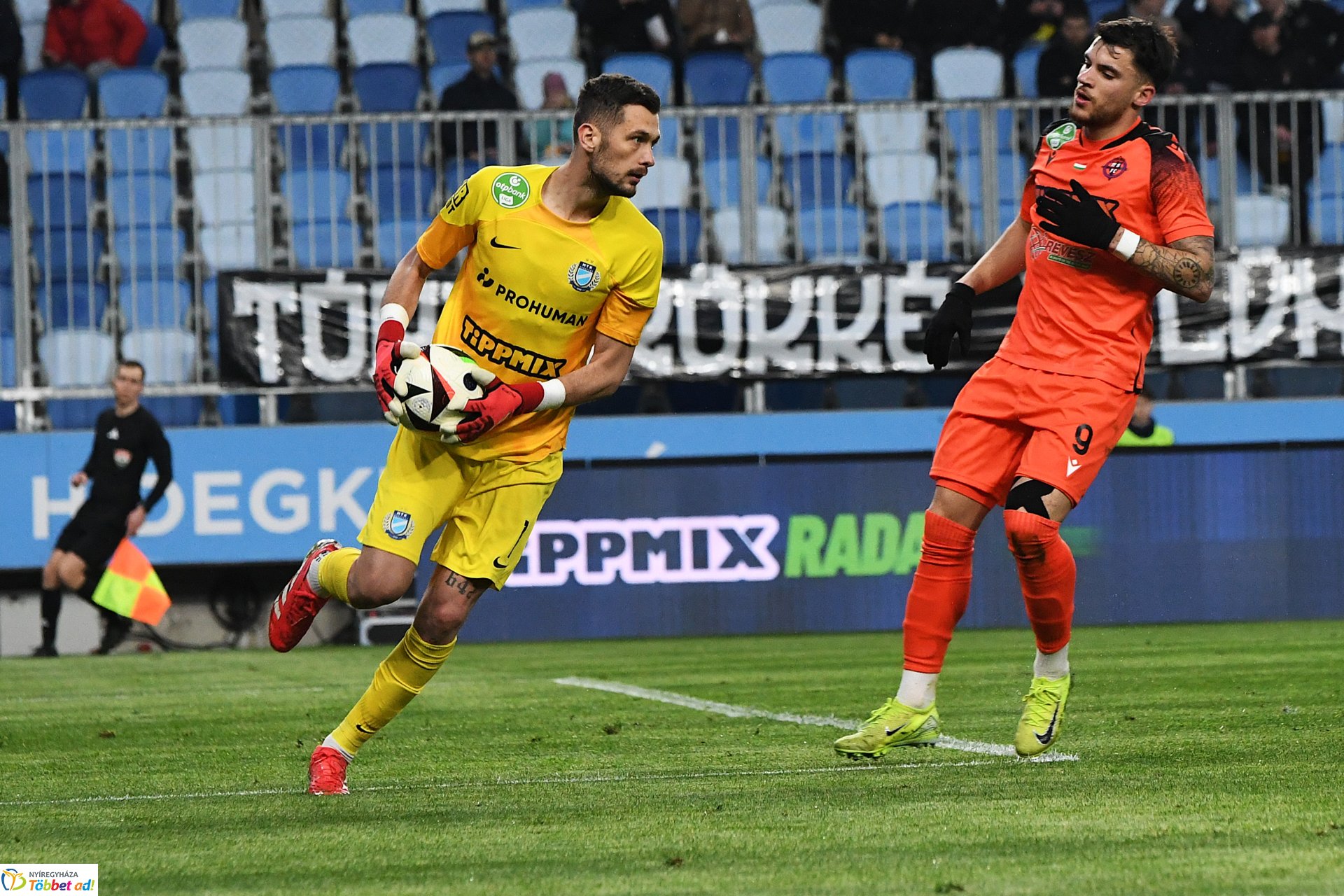MTK - Nyíregyháza Spartacus labdarúgó mérkőzés 2025. tavasz