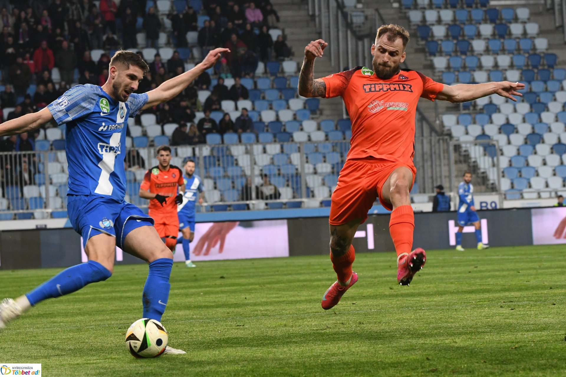 MTK - Nyíregyháza Spartacus labdarúgó mérkőzés 2025. tavasz