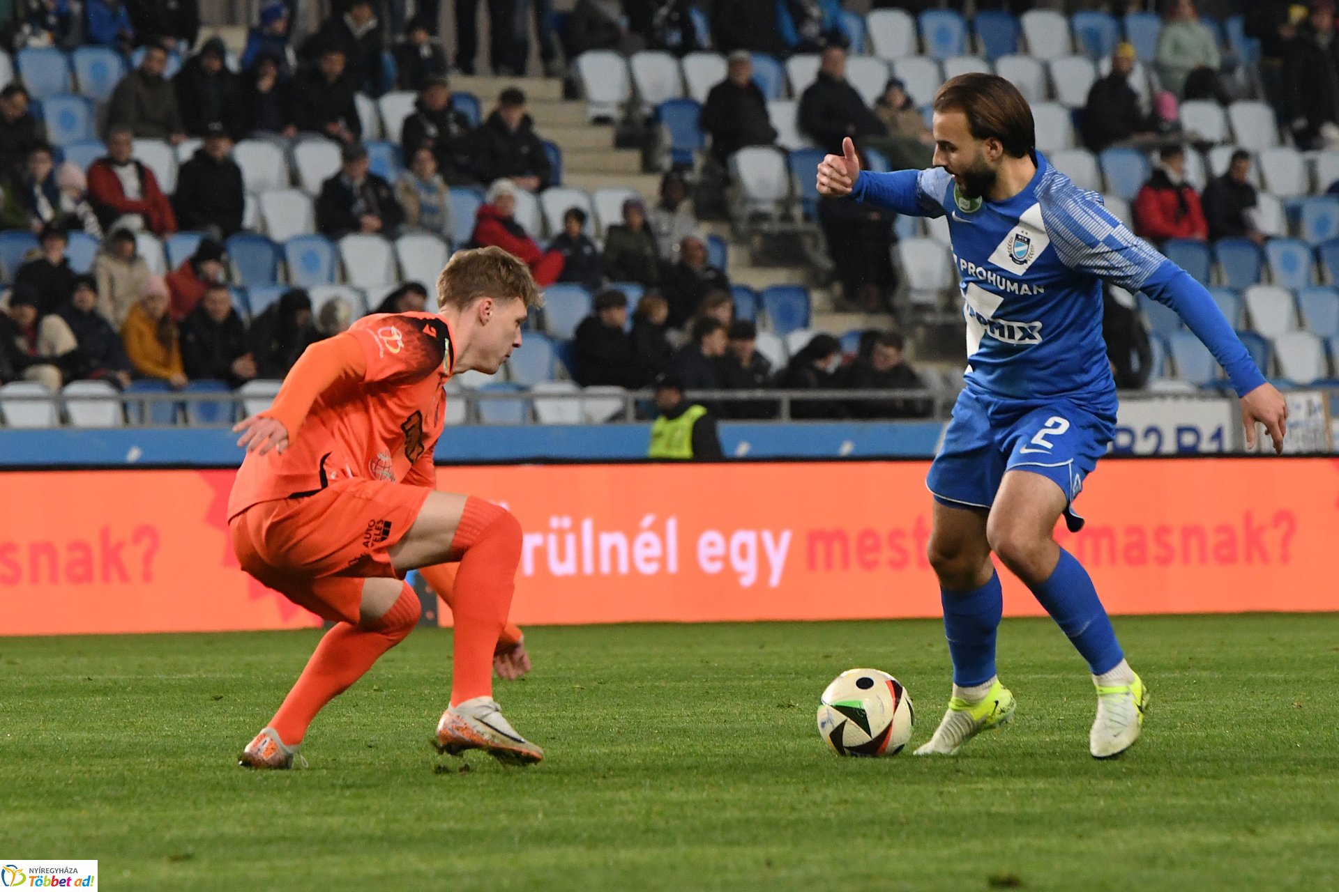 MTK - Nyíregyháza Spartacus labdarúgó mérkőzés 2025. tavasz