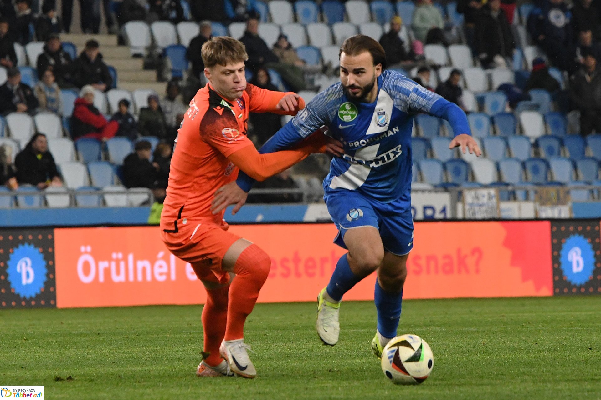 MTK - Nyíregyháza Spartacus labdarúgó mérkőzés 2025. tavasz
