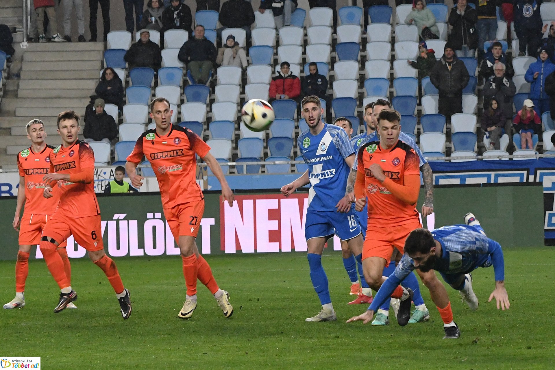 MTK - Nyíregyháza Spartacus labdarúgó mérkőzés 2025. tavasz