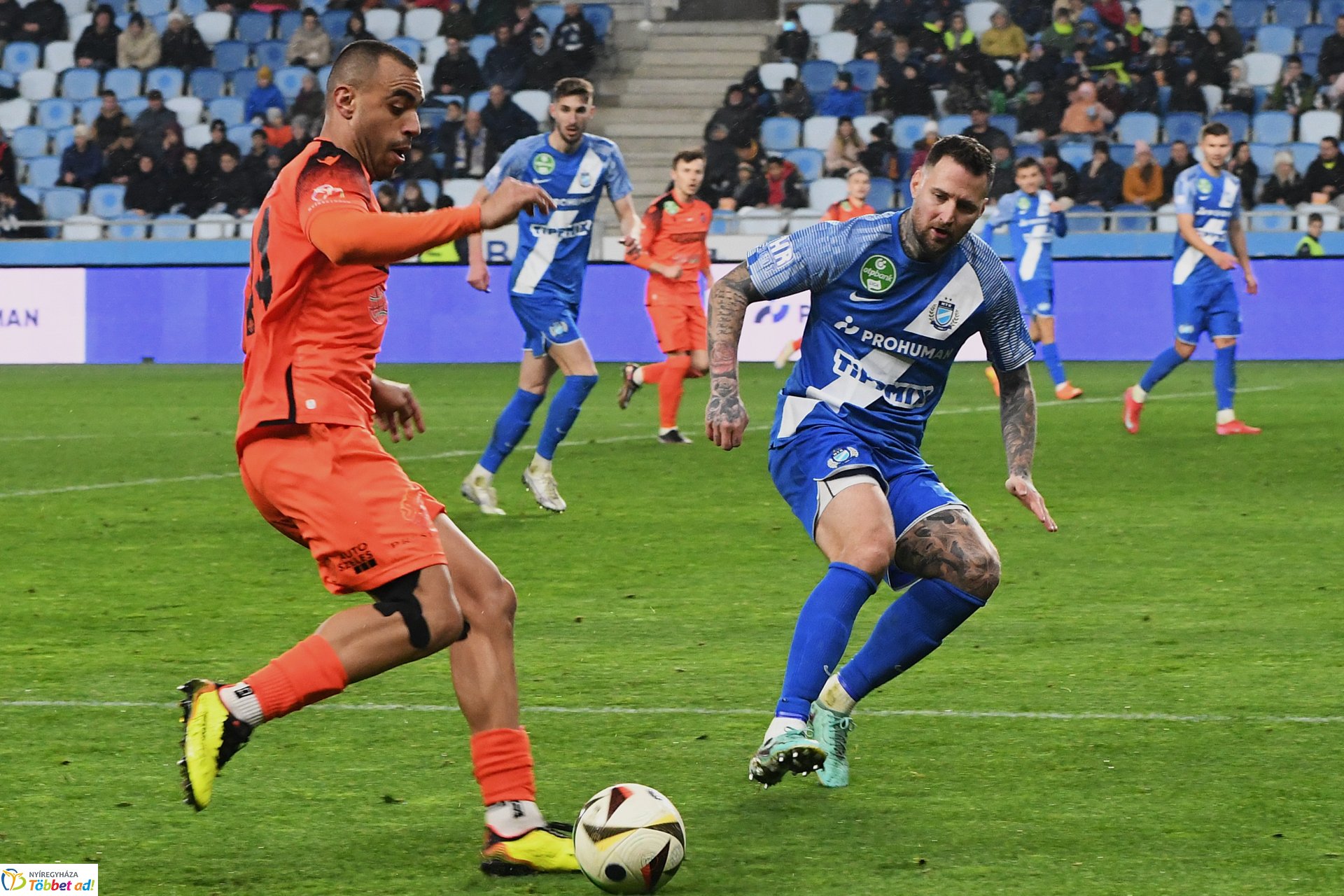 MTK - Nyíregyháza Spartacus labdarúgó mérkőzés 2025. tavasz