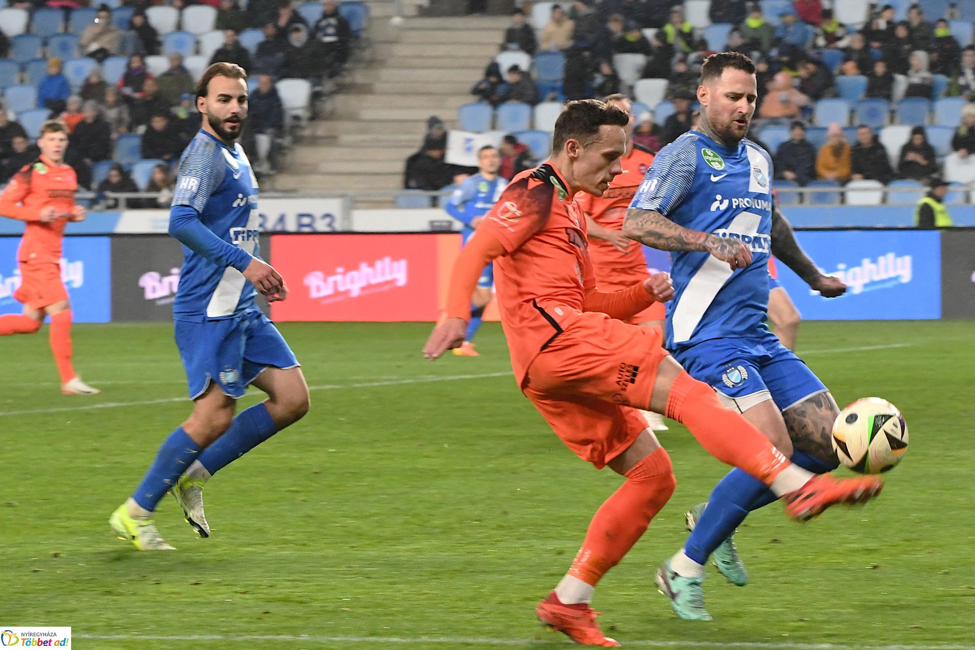 MTK - Nyíregyháza Spartacus labdarúgó mérkőzés 2025. tavasz