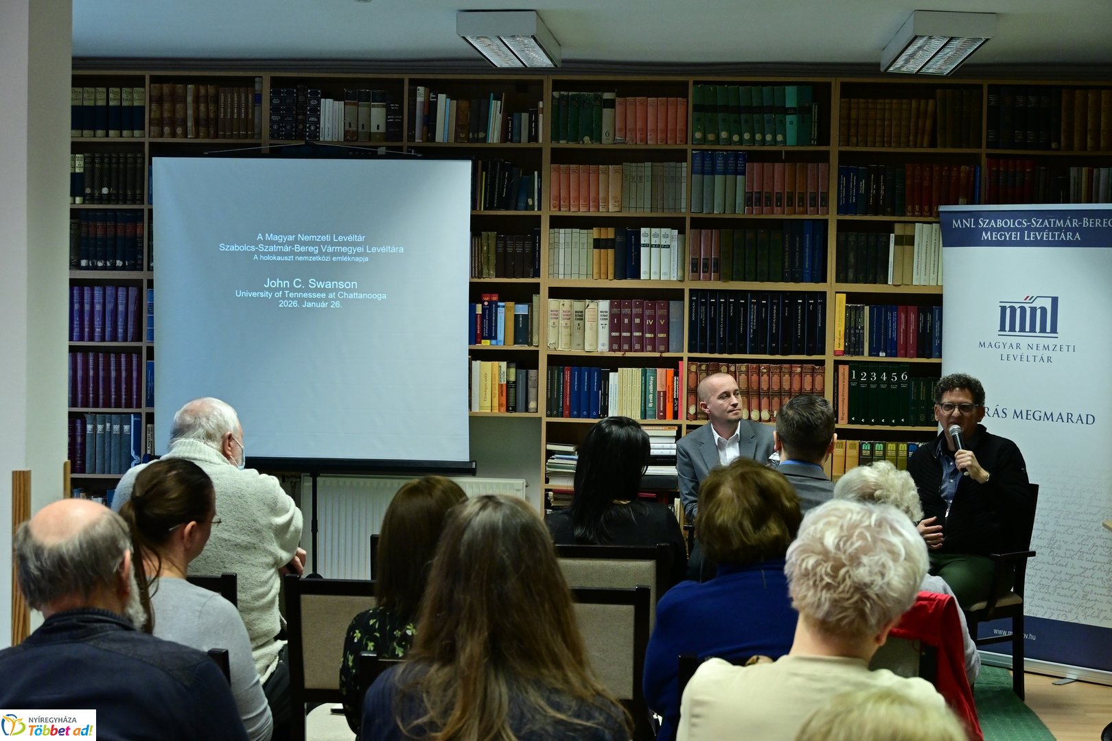 Múltról mindenkinek előadás a Levéltárban - 2026