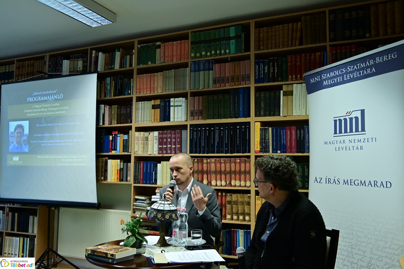 Múltról mindenkinek előadás a Levéltárban - 2026