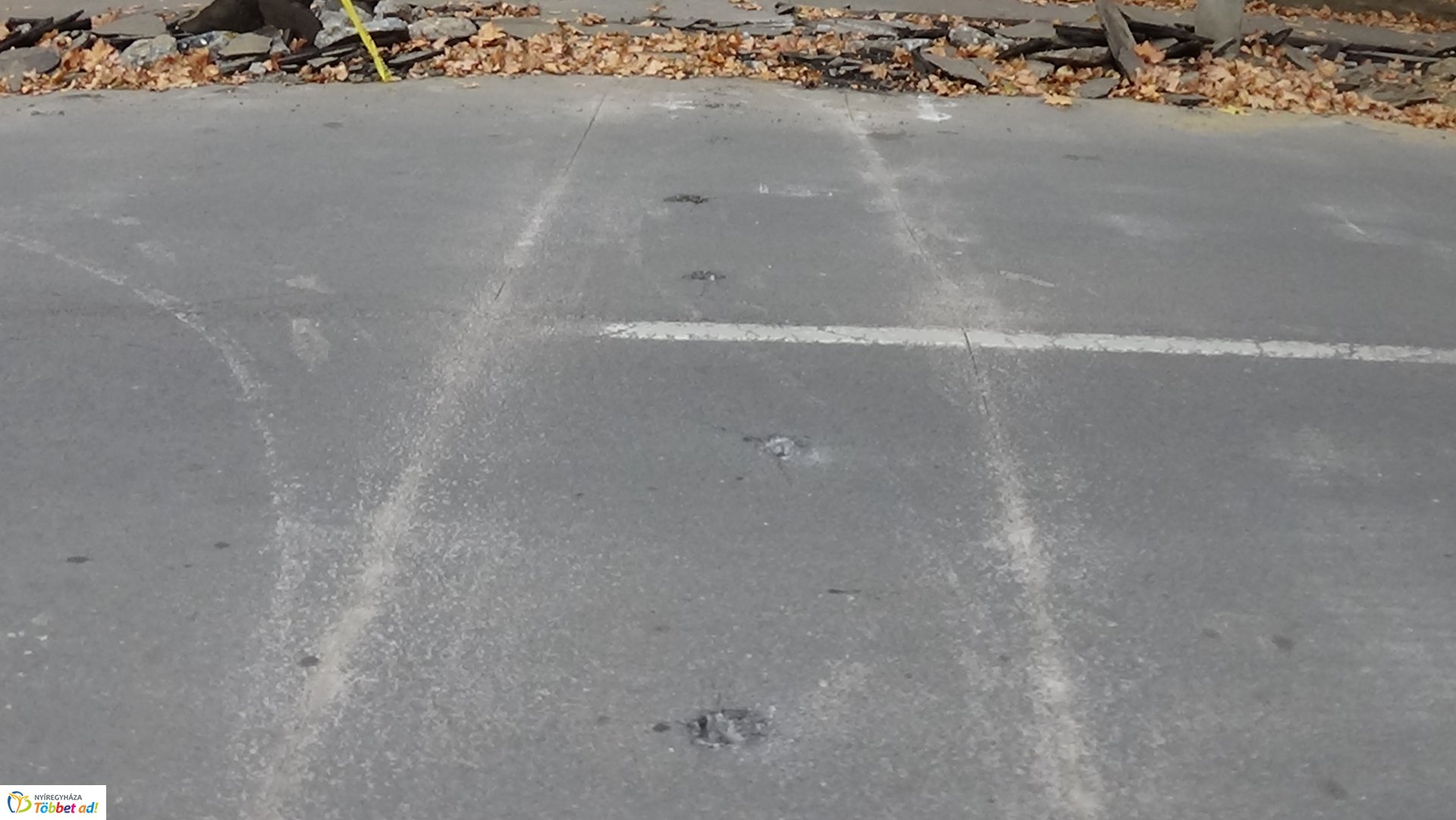 Munkálatok a Szarvas utcán