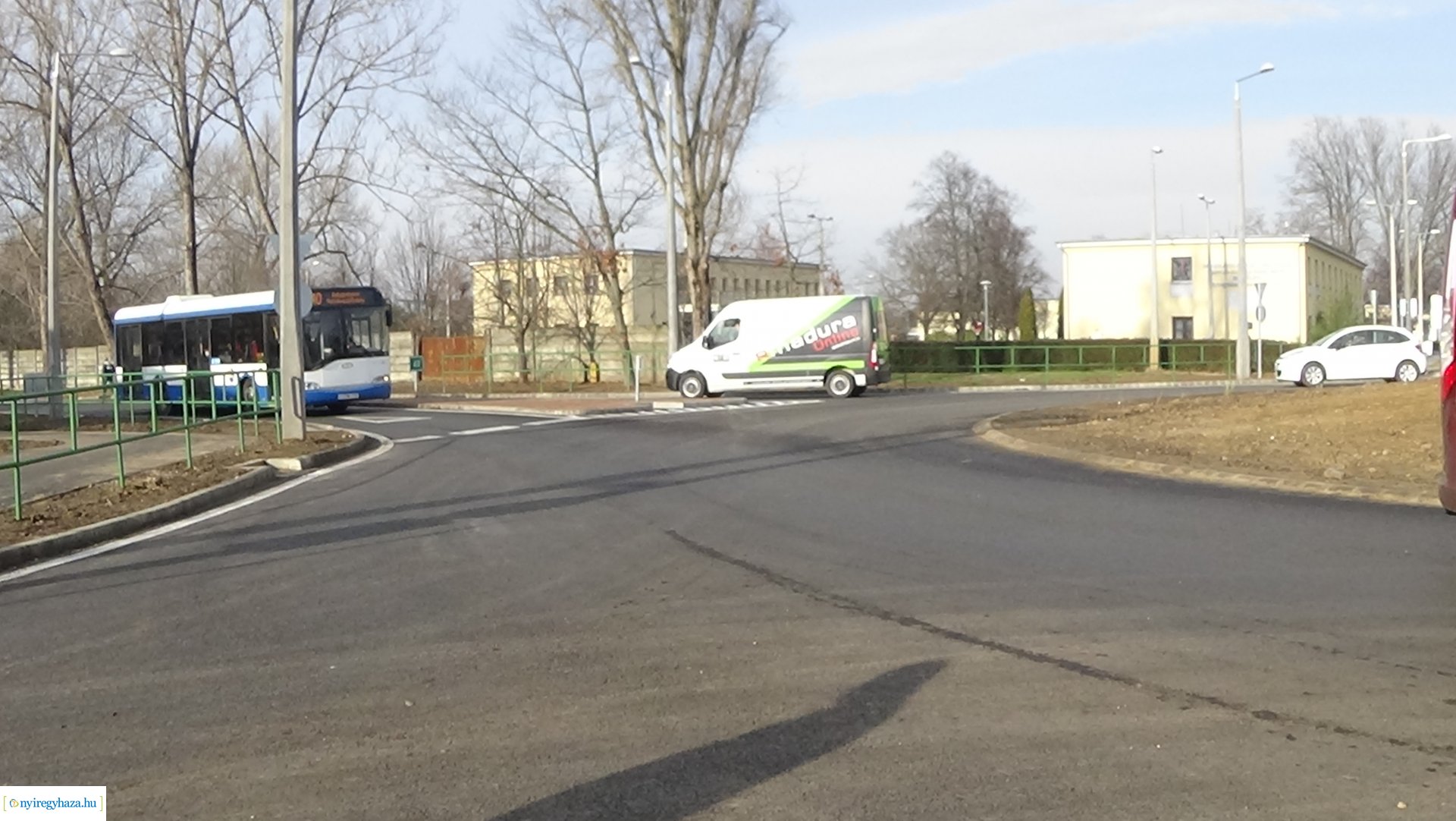 Munkálatok a Szélsőbokori úton