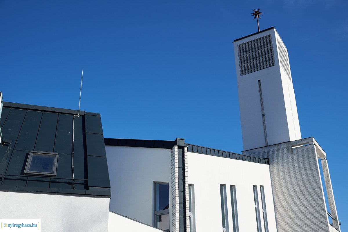 Munkálatok az örökösföldi református templomnál