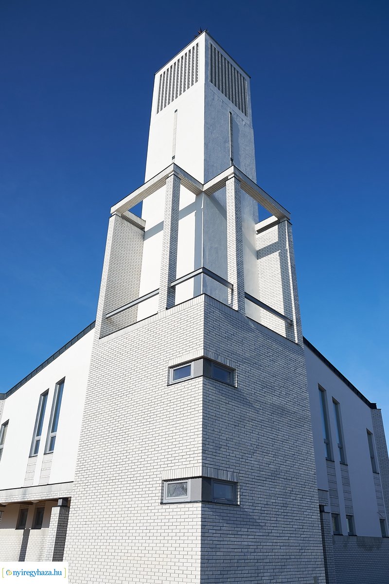 Munkálatok az örökösföldi református templomnál