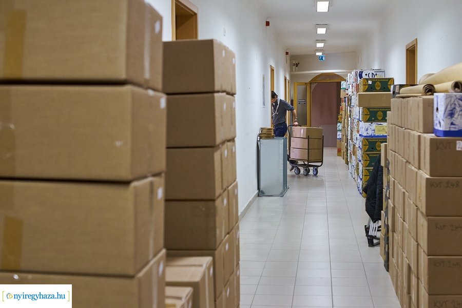 Múzeum felújítás előtt - költöztetés 20220223
