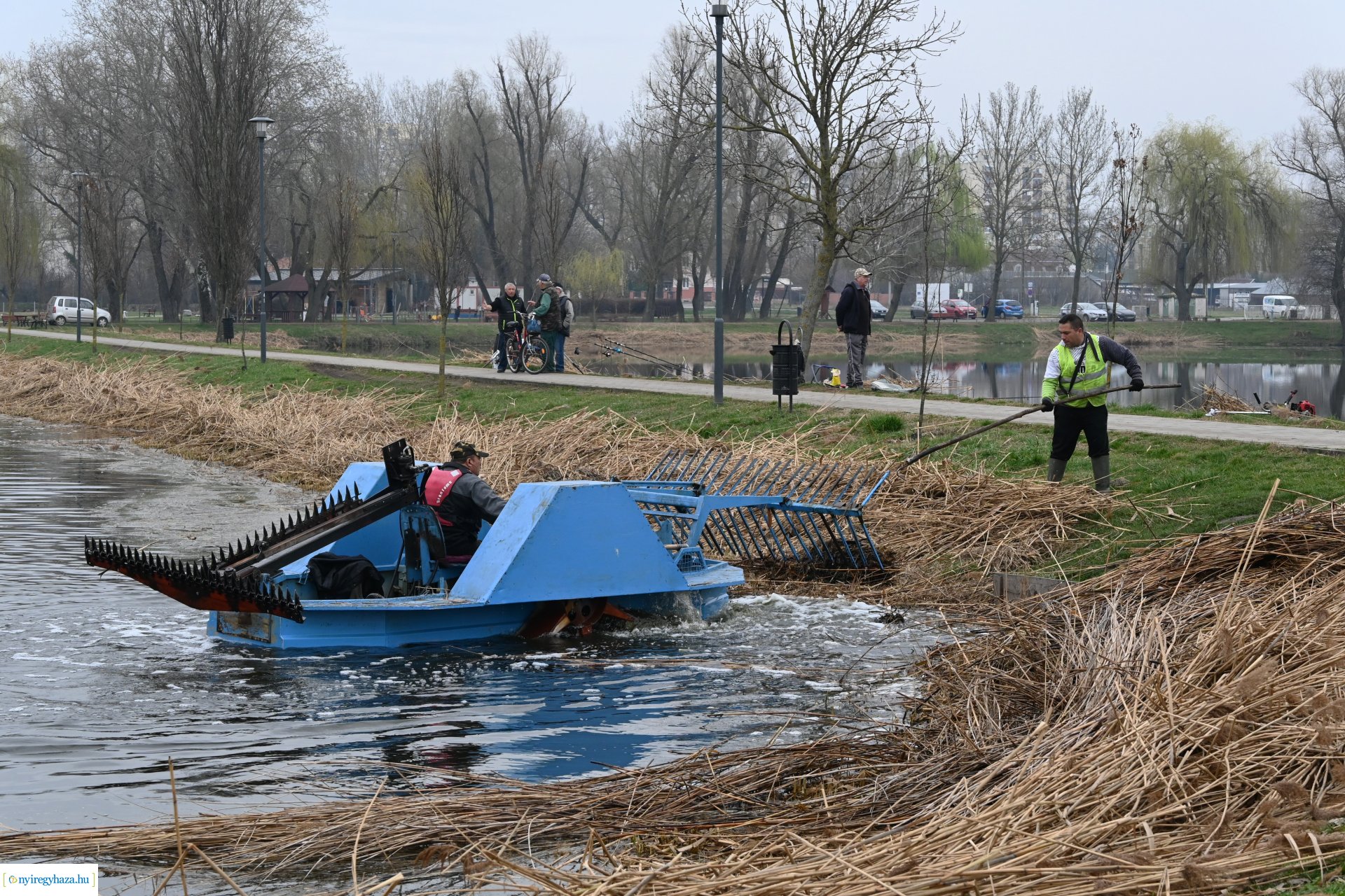 Nádvágás a Bujtoson