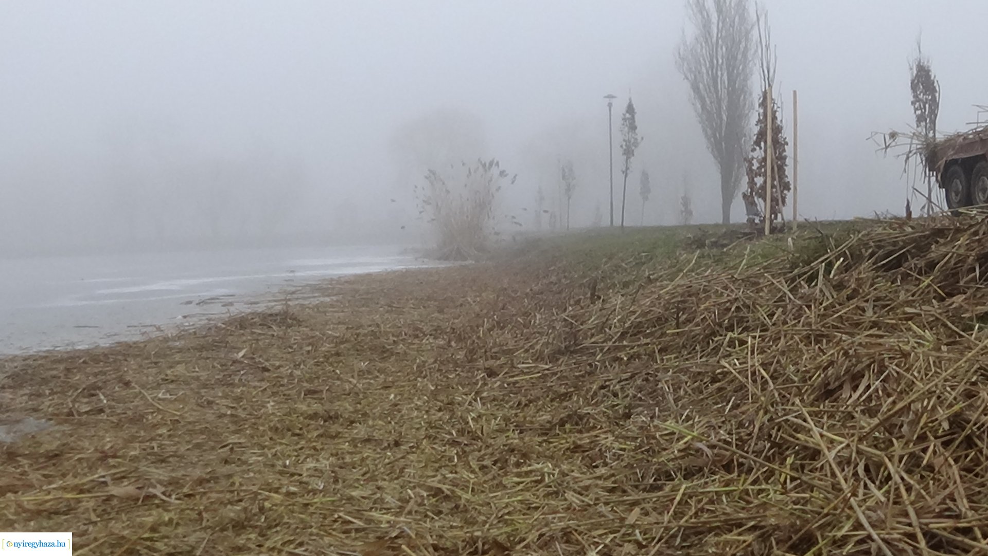 Nádvágási munkálatok a Bujtoson