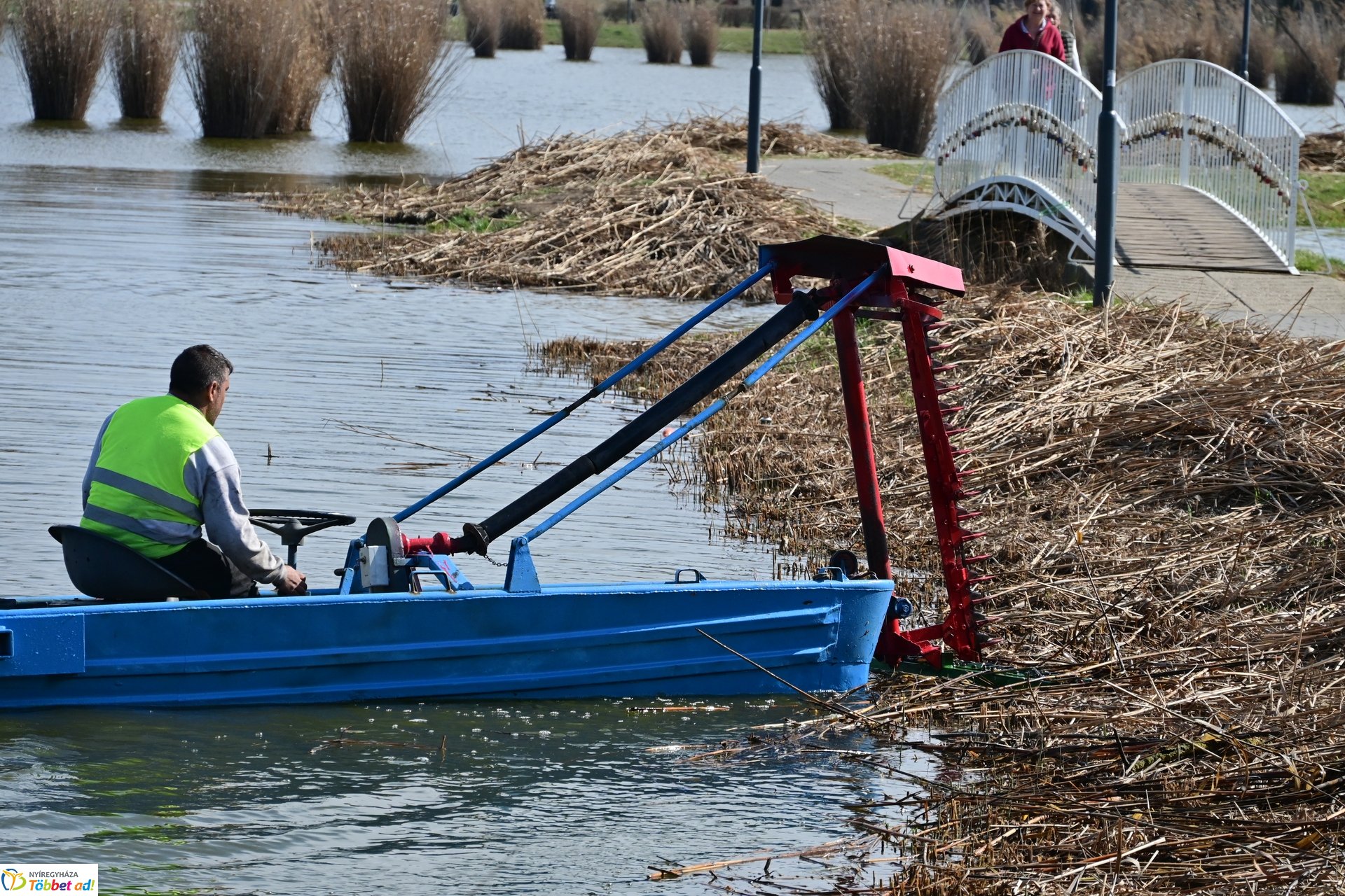 Nádvágási technikai bemutató a Bujtoson