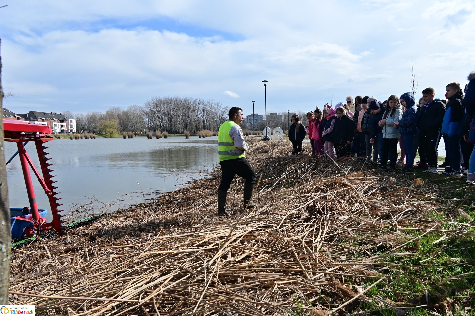 Nádvágási technikai bemutató a Bujtoson