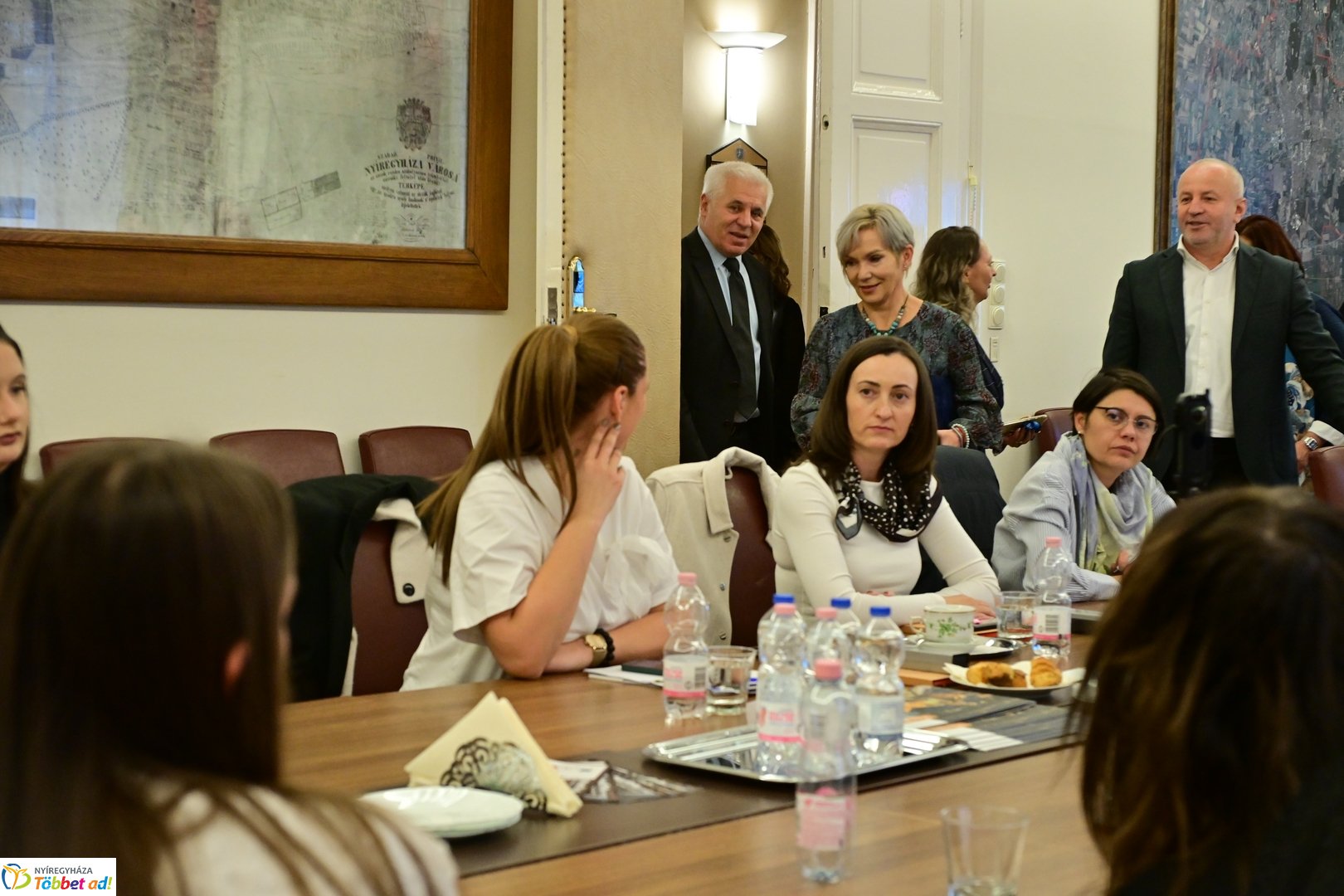 Nagybánya polgármesterének hivatalos látogatása a Városházán 2025