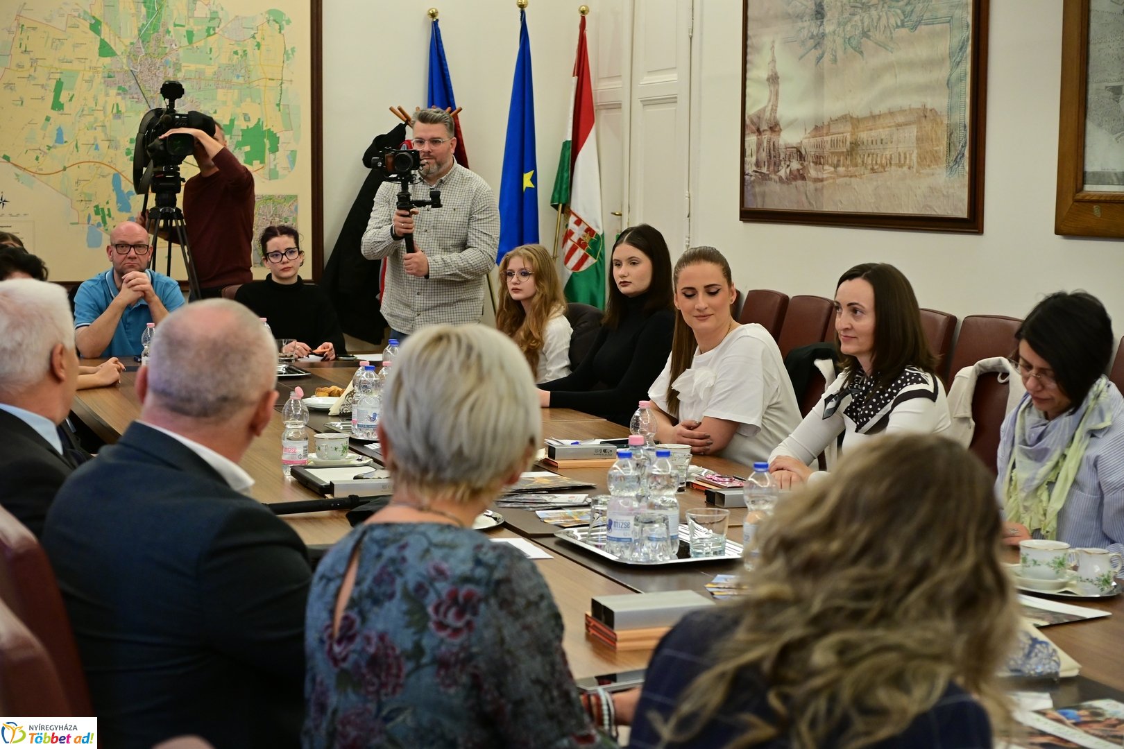 Nagybánya polgármesterének hivatalos látogatása a Városházán 2025