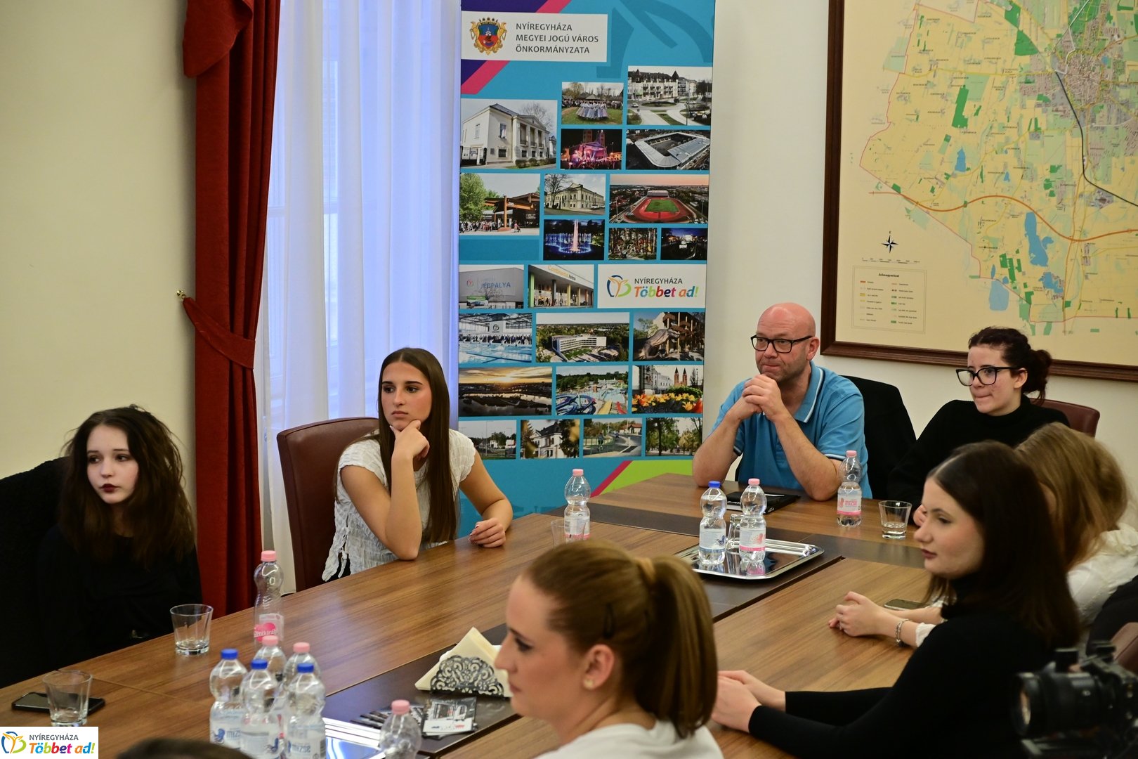 Nagybánya polgármesterének hivatalos látogatása a Városházán 2025