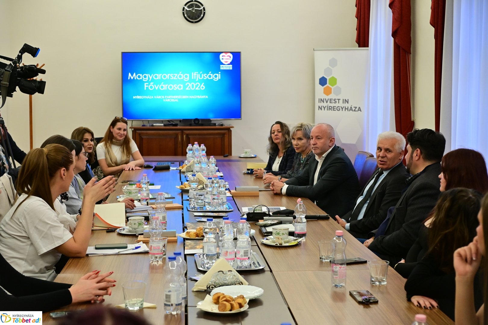 Nagybánya polgármesterének hivatalos látogatása a Városházán 2025