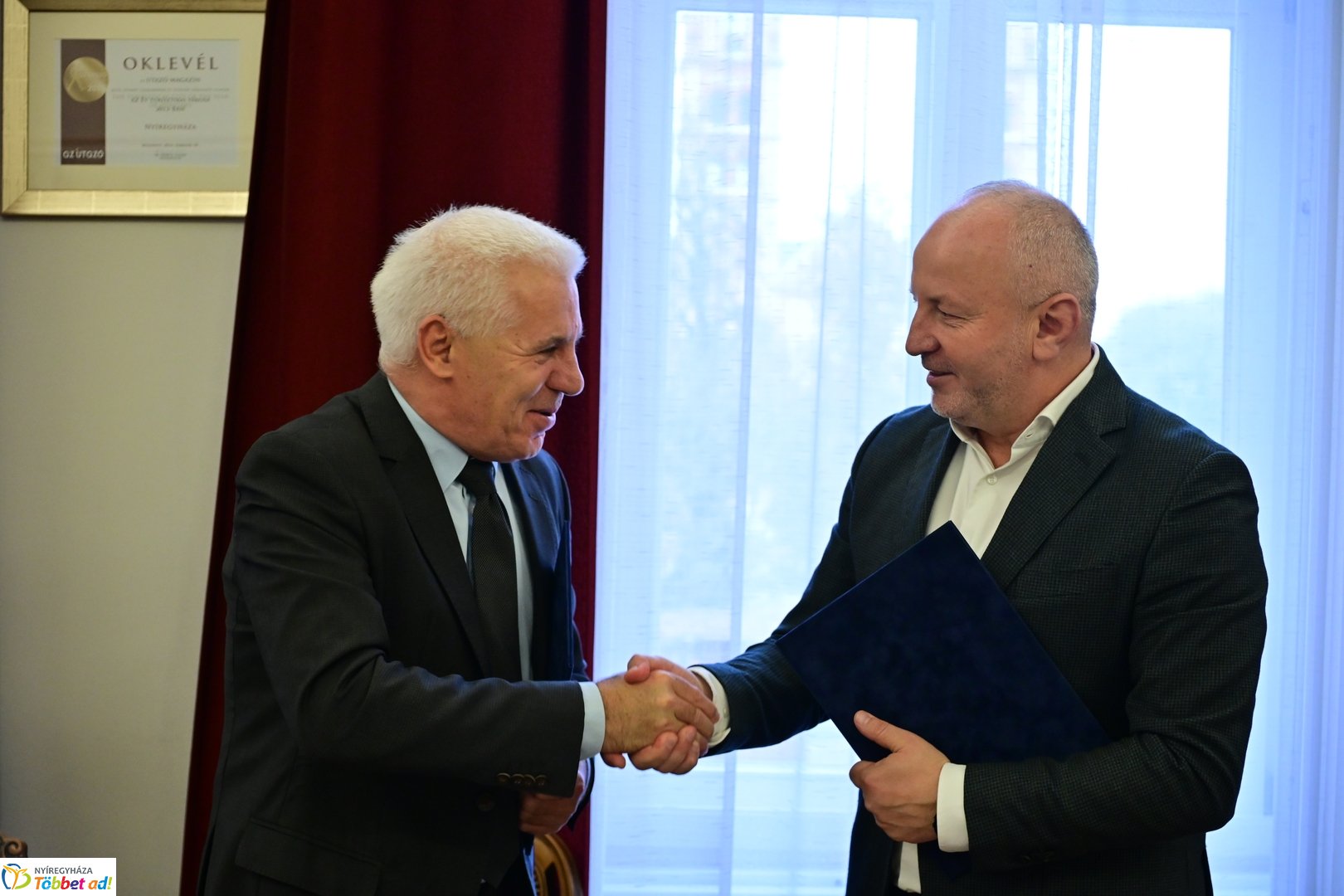 Nagybánya polgármesterének hivatalos látogatása a Városházán 2025