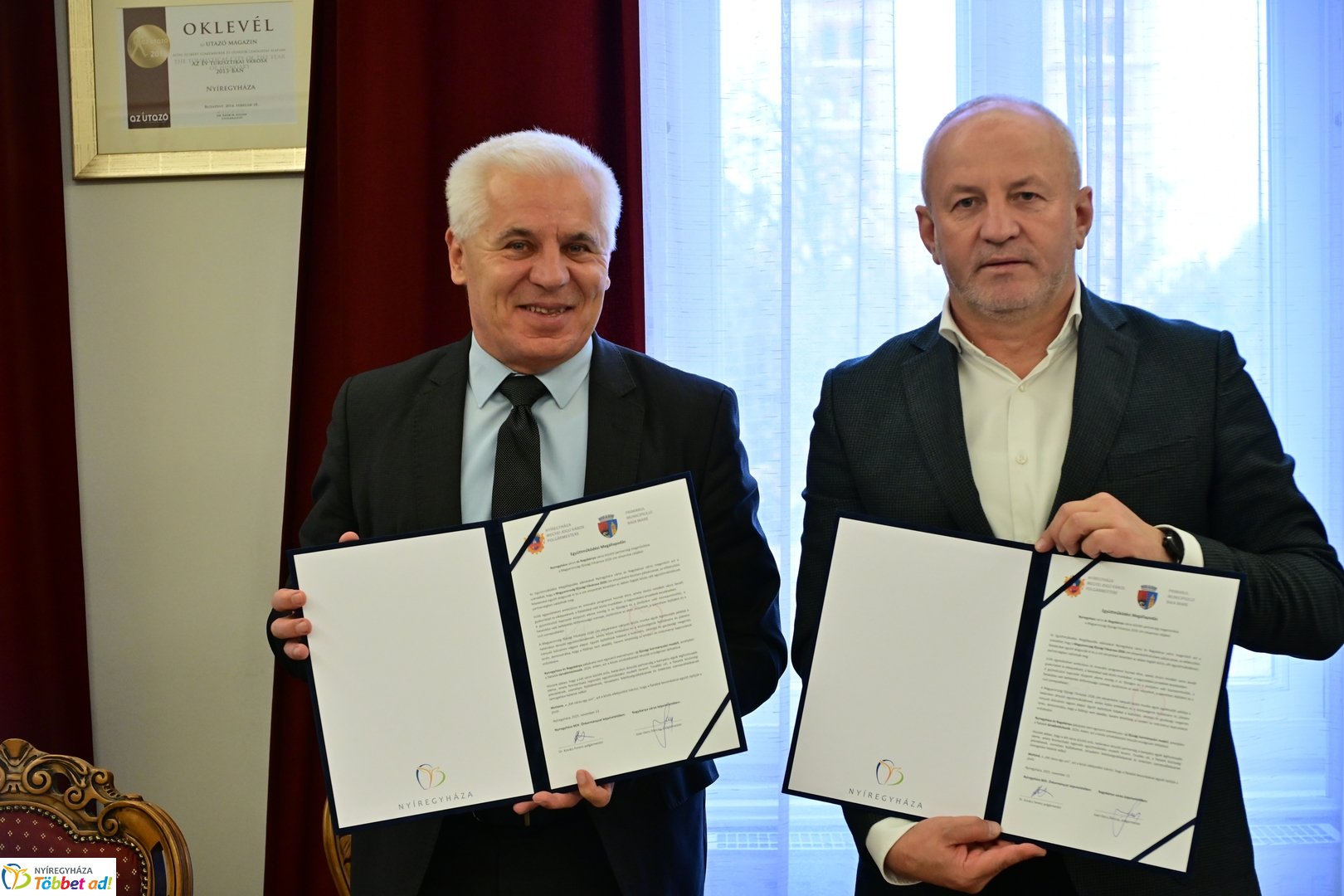 Nagybánya polgármesterének hivatalos látogatása a Városházán 2025