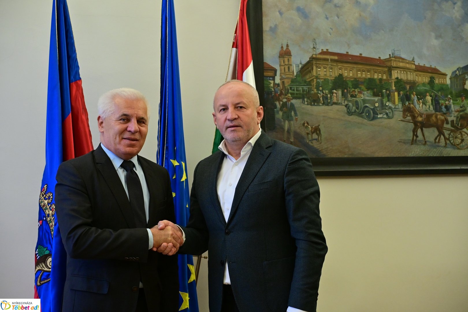 Nagybánya polgármesterének hivatalos látogatása a Városházán 2025