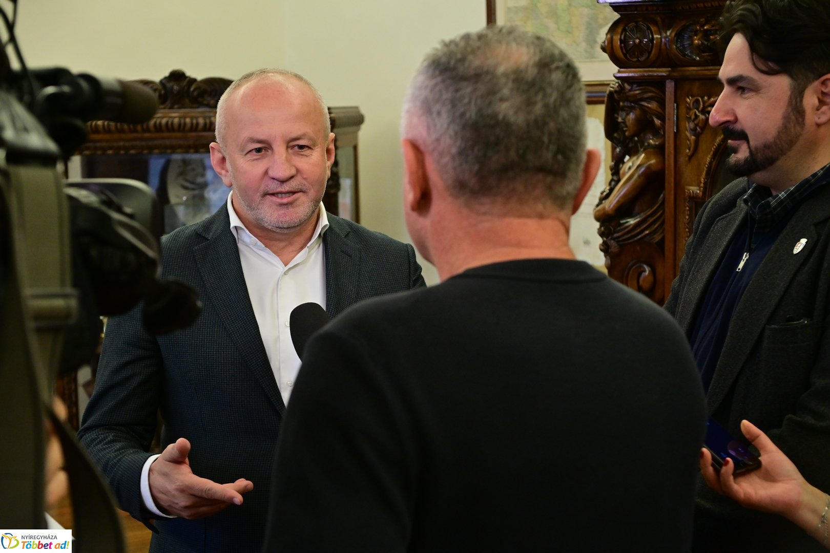 Nagybánya polgármesterének hivatalos látogatása a Városházán 2025