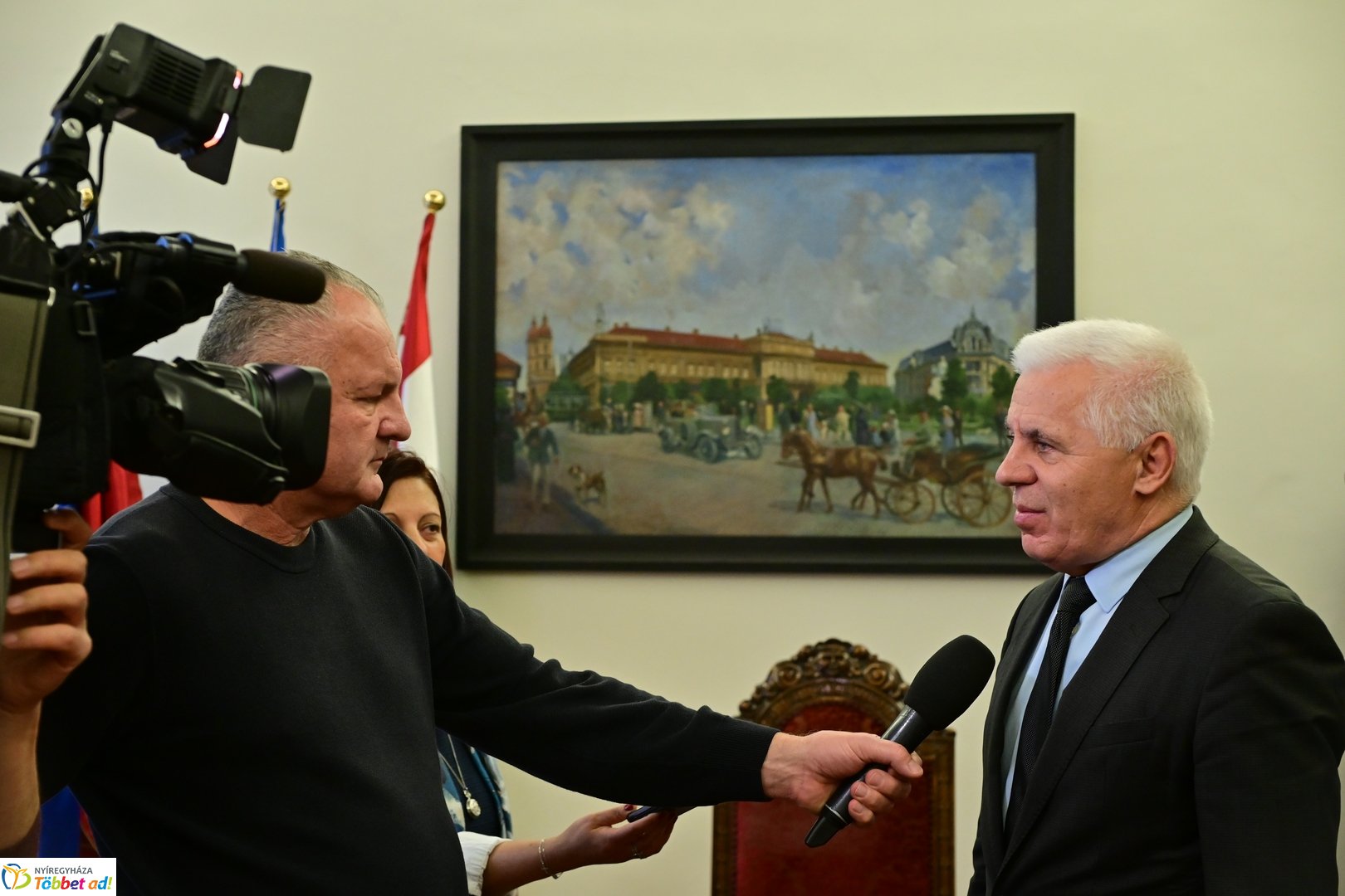 Nagybánya polgármesterének hivatalos látogatása a Városházán 2025