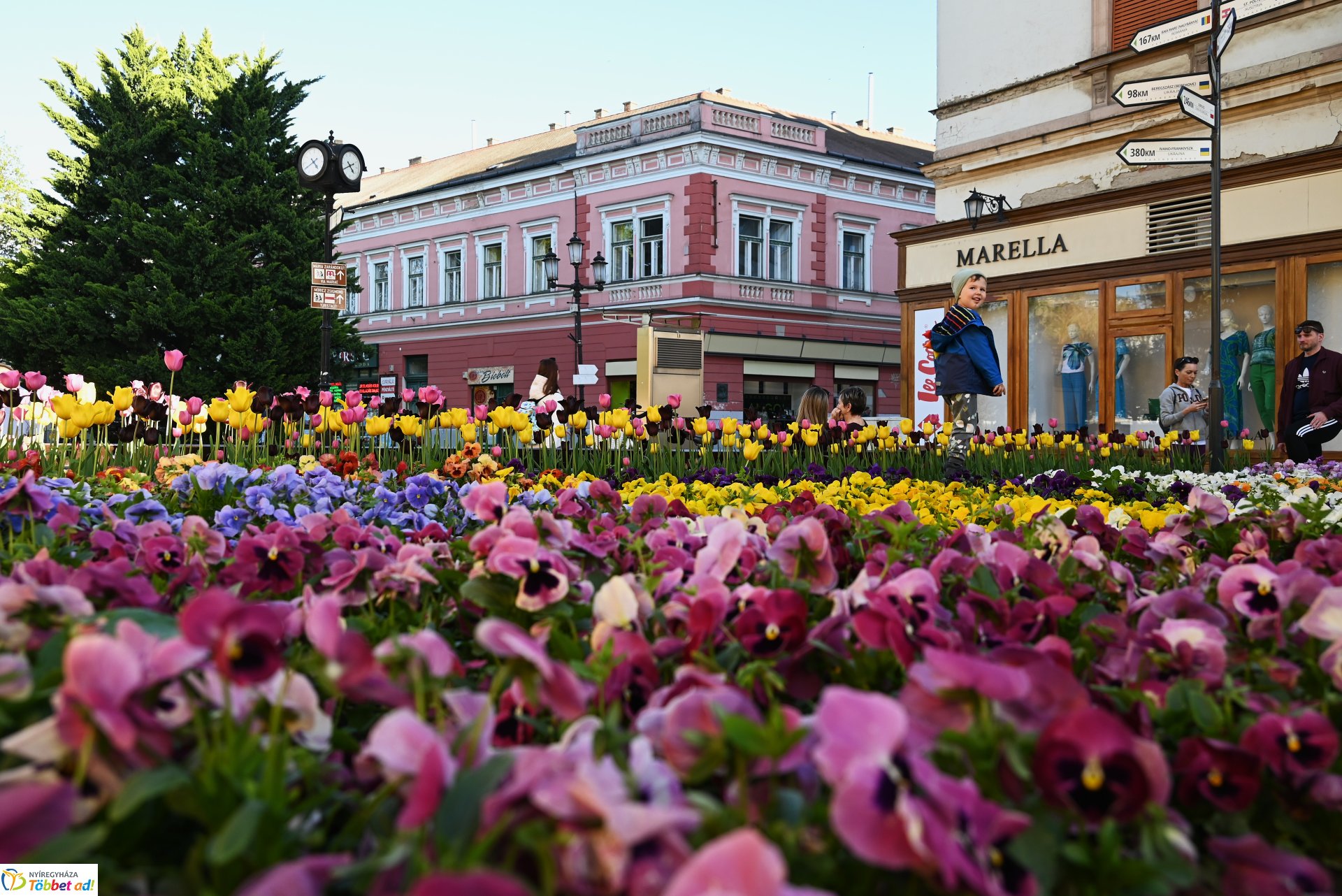 Nagyszombat nyárias napsütésben