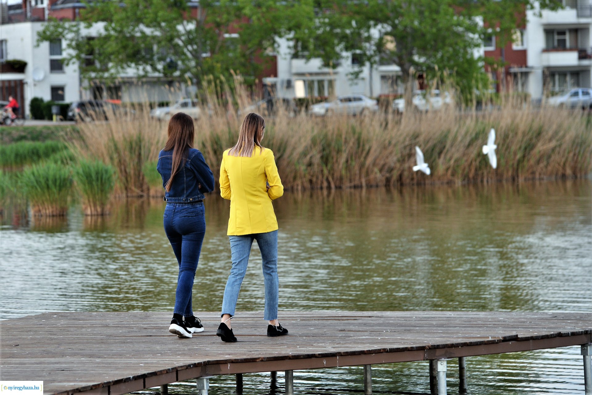 Naplemente a Bujtosi tó partján