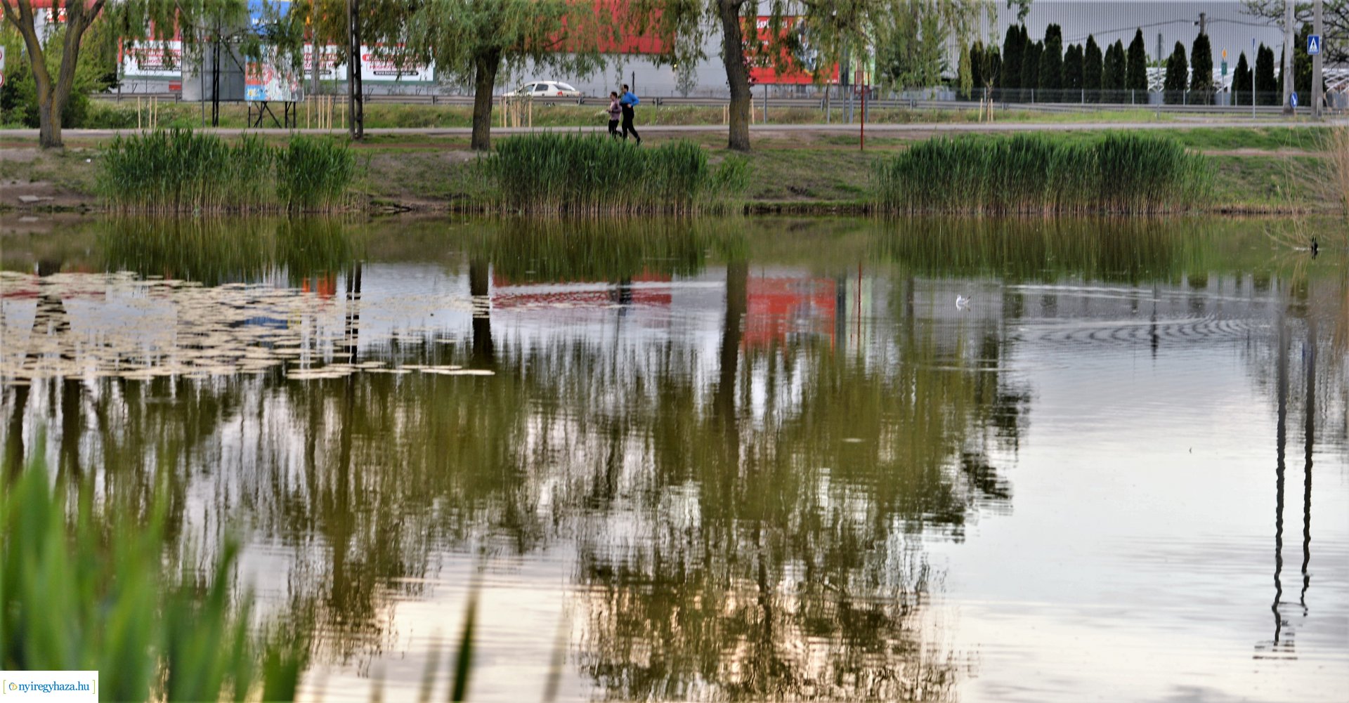 Naplemente a Bujtosi tó partján