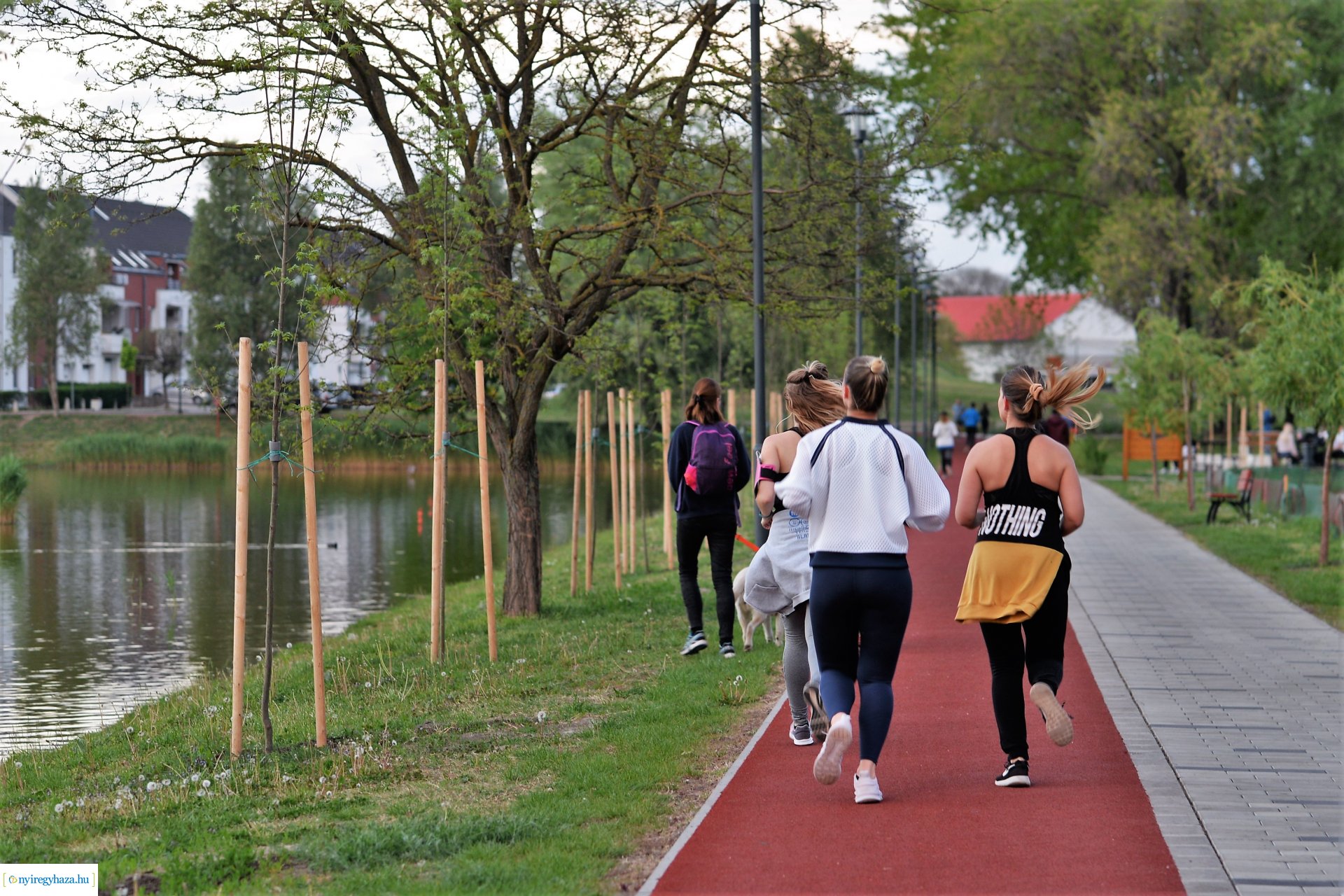 Naplemente a Bujtosi tó partján
