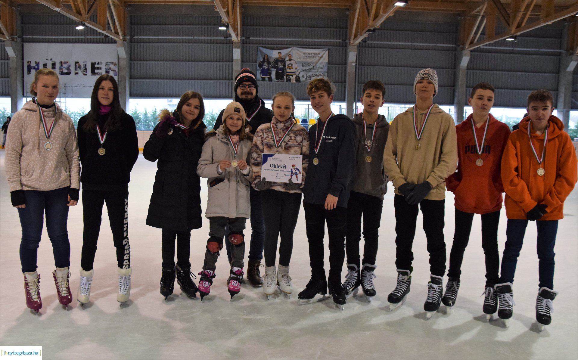 Negyedik alkalommal került megrendezésre a Városi Jégtusa Verseny a jégpályán