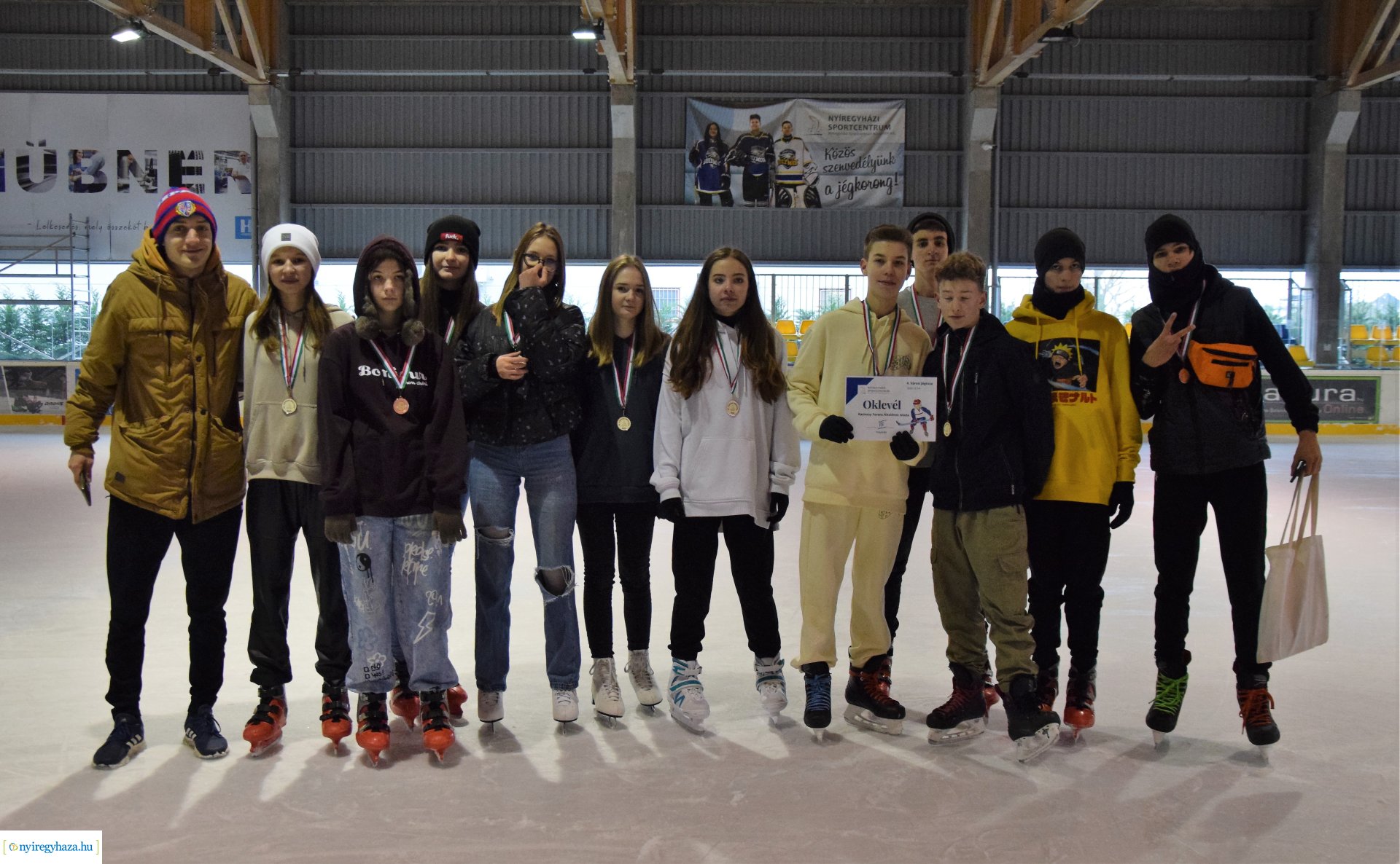 Negyedik alkalommal került megrendezésre a Városi Jégtusa Verseny a jégpályán