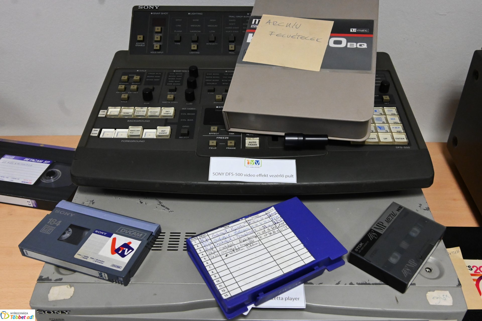 Negyven éves a Nyíregyházi Televízió-iskolások látogattak a stúdióba a születésnapon (kedd)