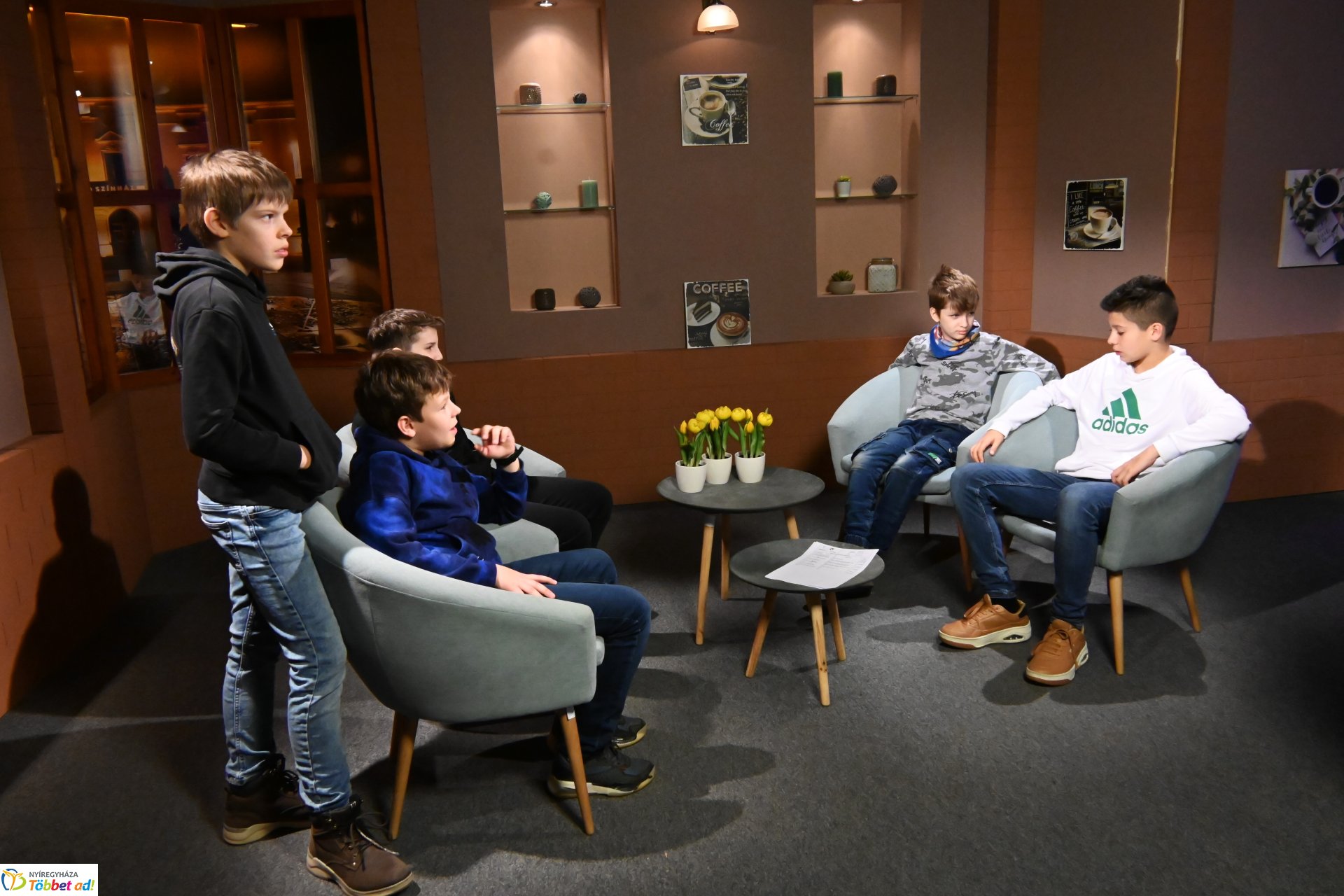 Negyven éves a Nyíregyházi Televízió-iskolások látogattak a stúdióba a születésnapon (hétfő)