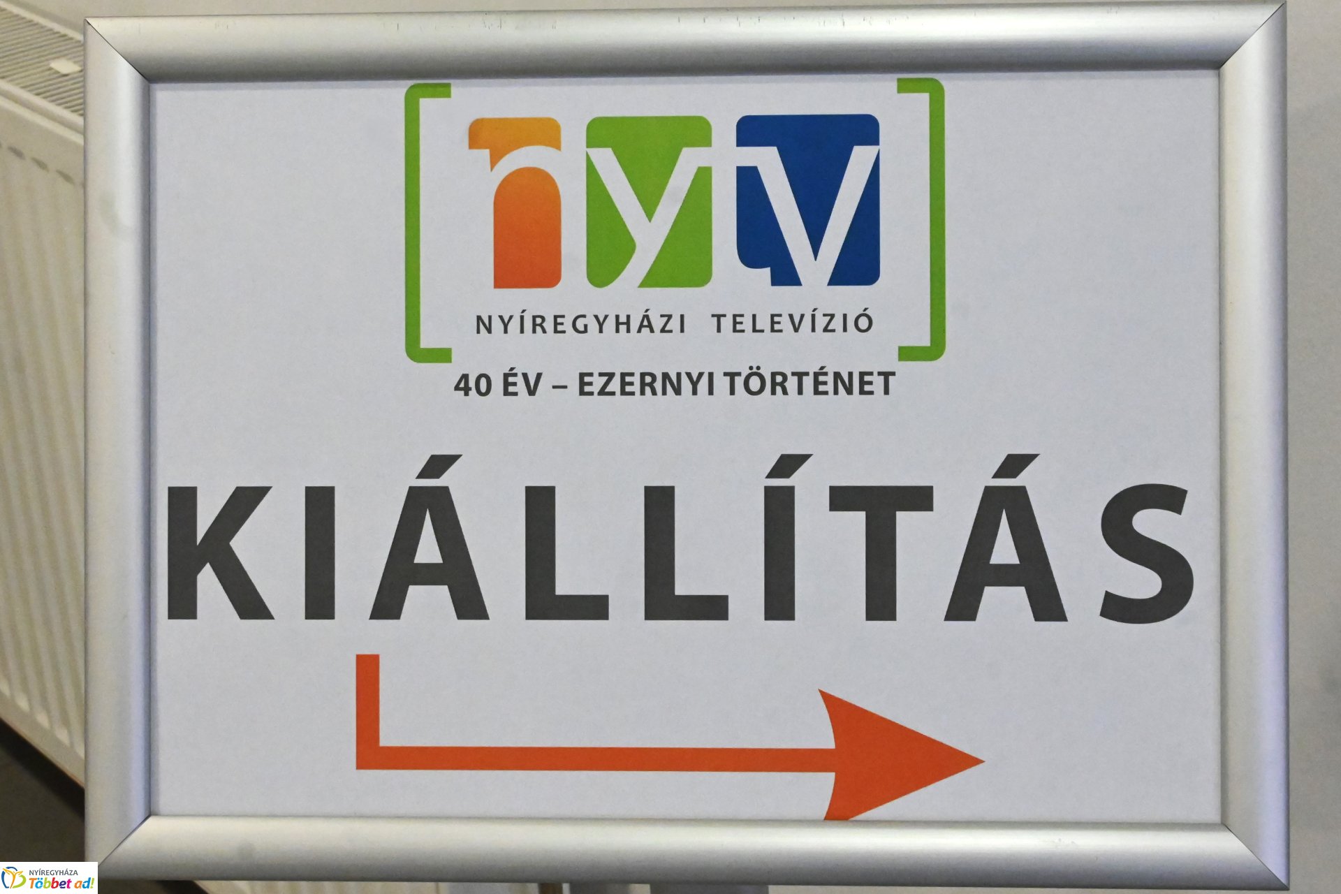 Negyven éves a Nyíregyházi Televízió-iskolások látogattak a stúdióba a születésnapon (hétfő)