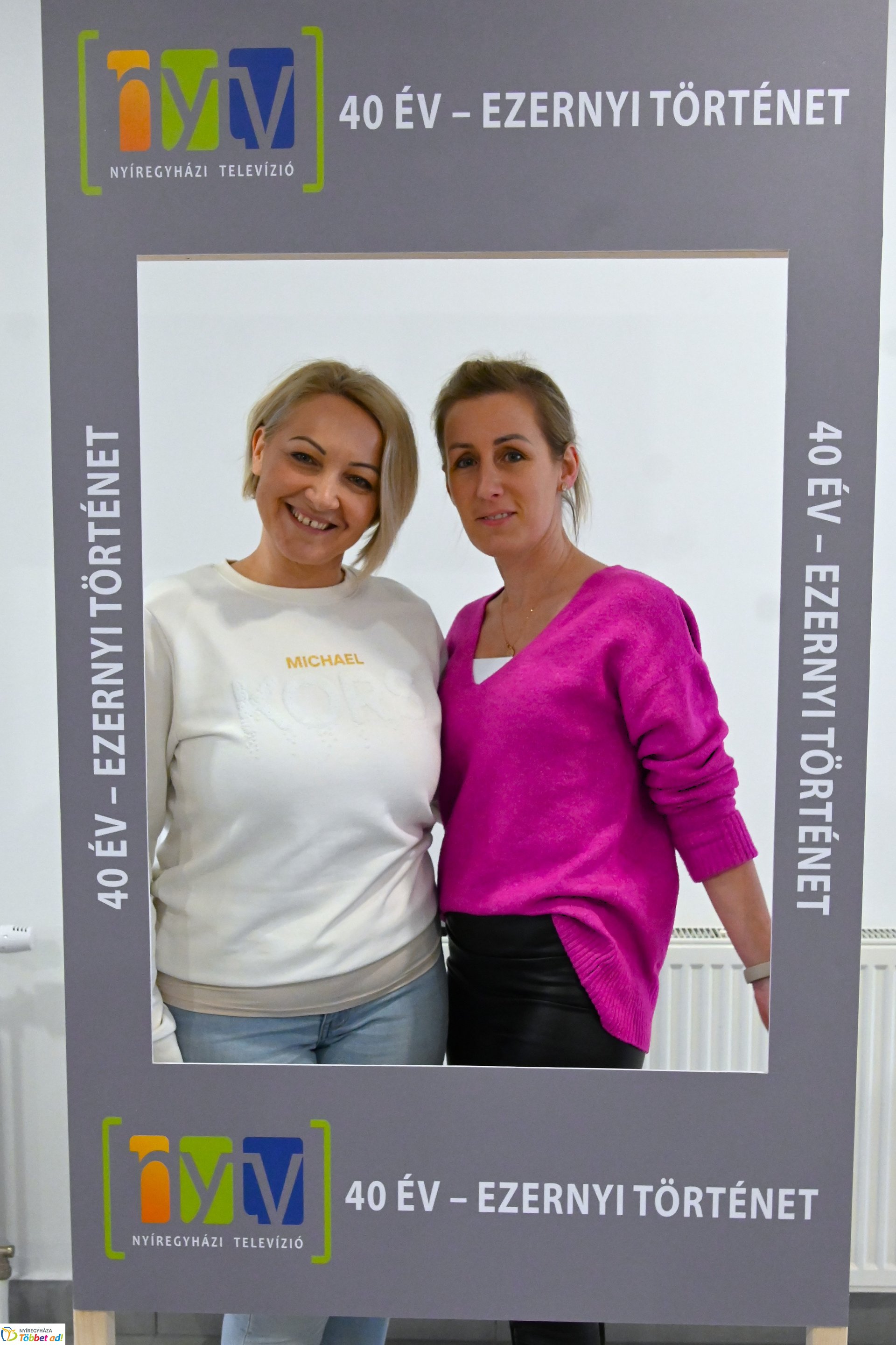 Negyven éves a Nyíregyházi Televízió-iskolások látogattak a stúdióba a születésnapon (hétfő)