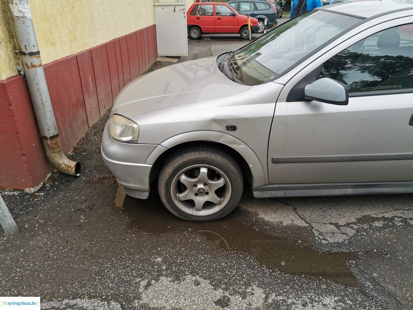 Nem rögzítette az autót