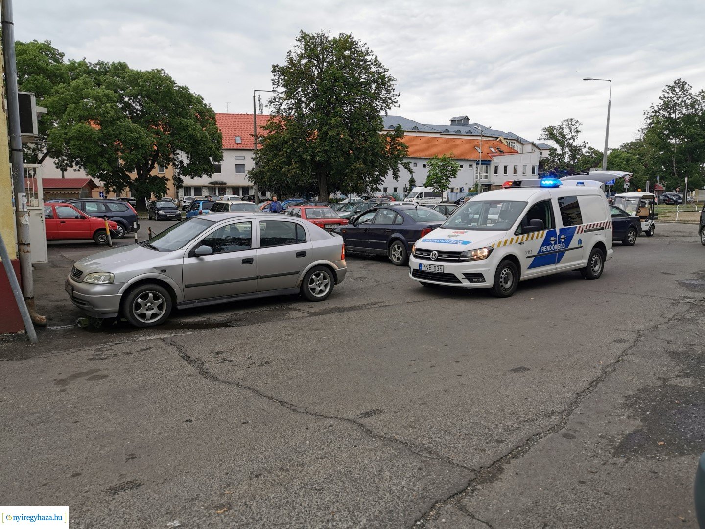 Nem rögzítette az autót