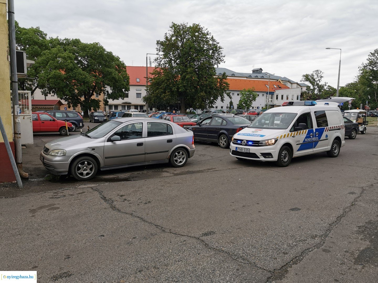 Nem rögzítette az autót